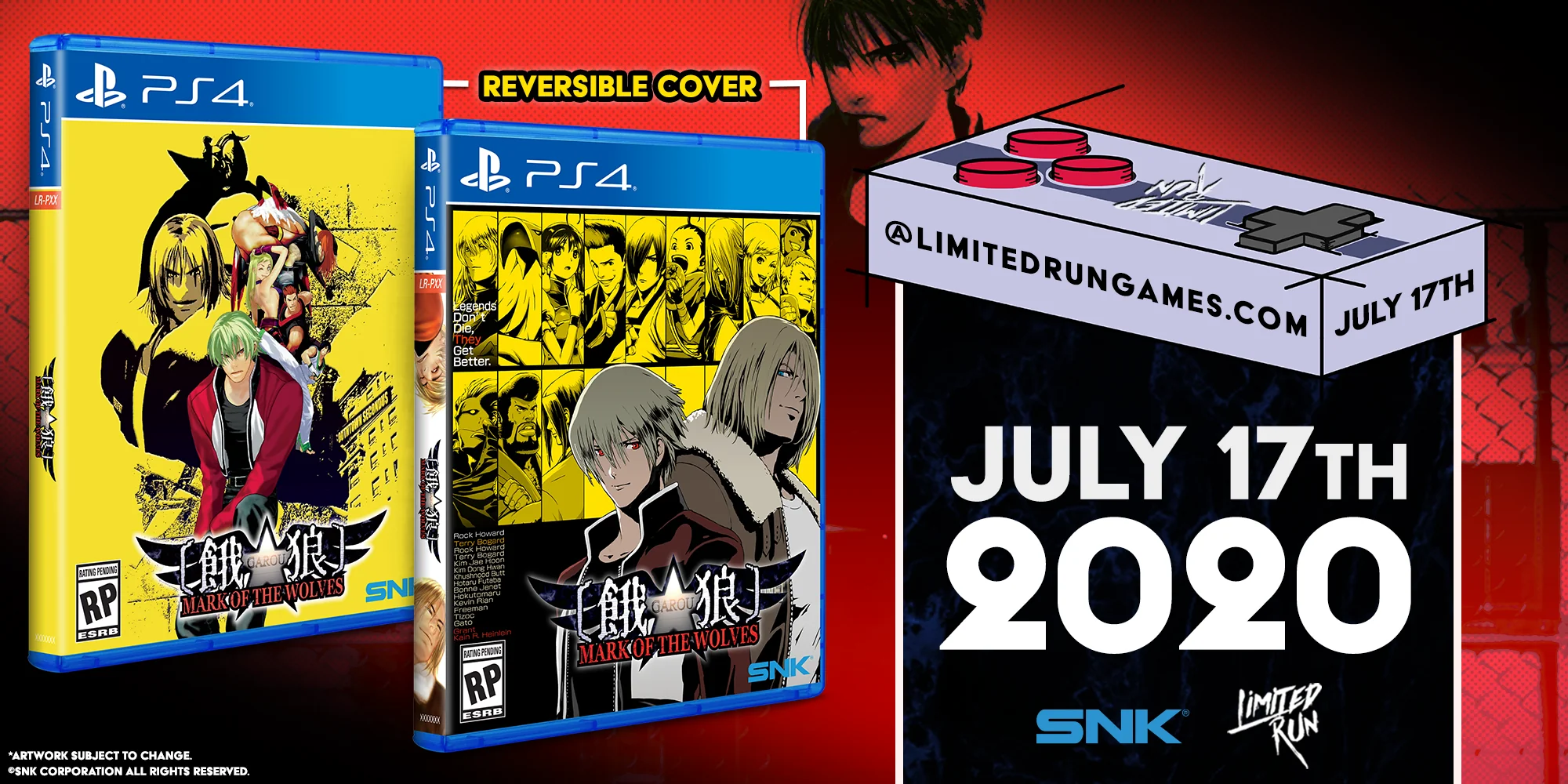 Limited Run #354: GAROU: MARK OF THE WOLVES (PS4) - Image 3