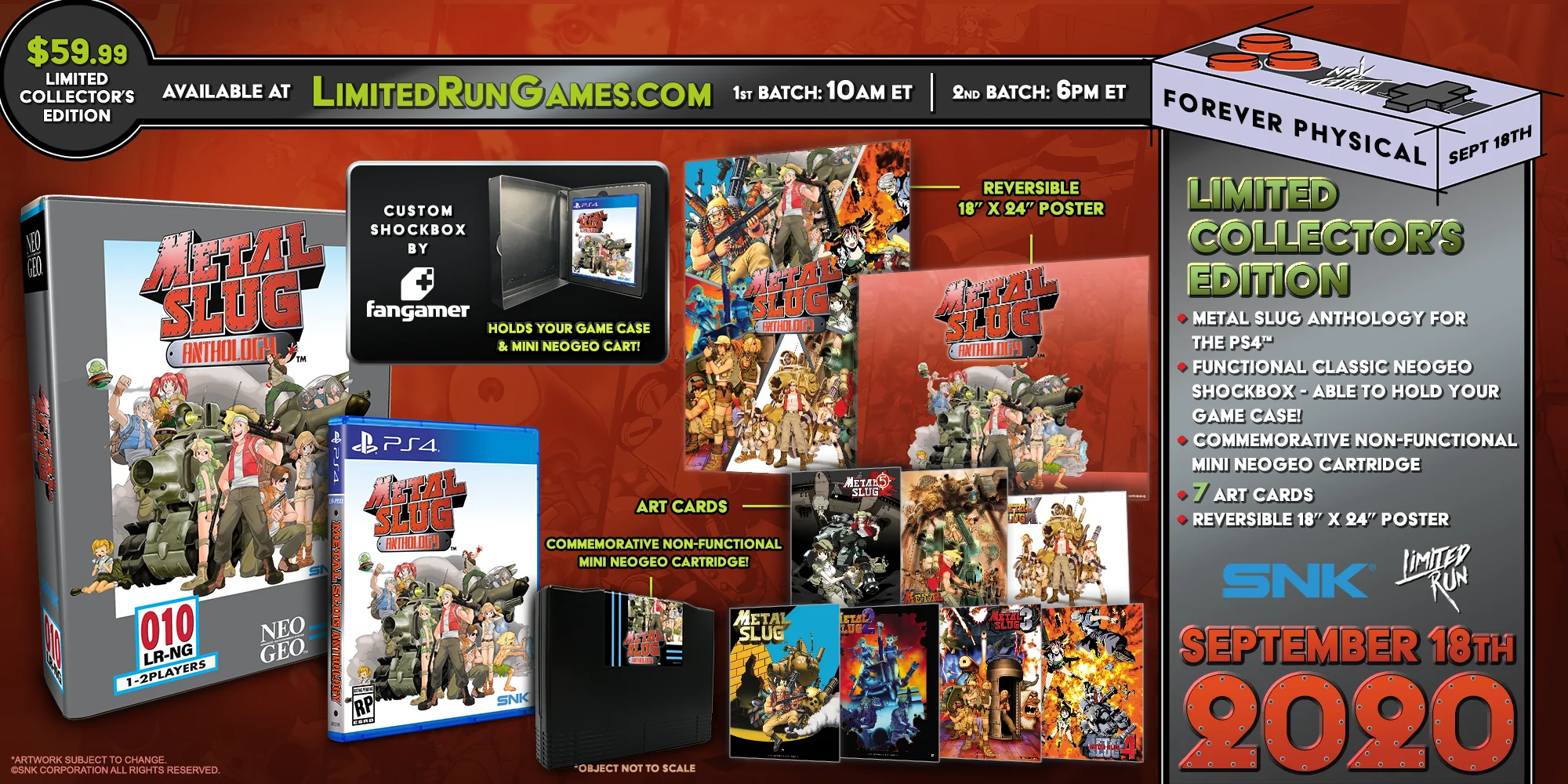 Limited Run #364: Metal Slug Anthology Classic Edition (PS4) - Image 2