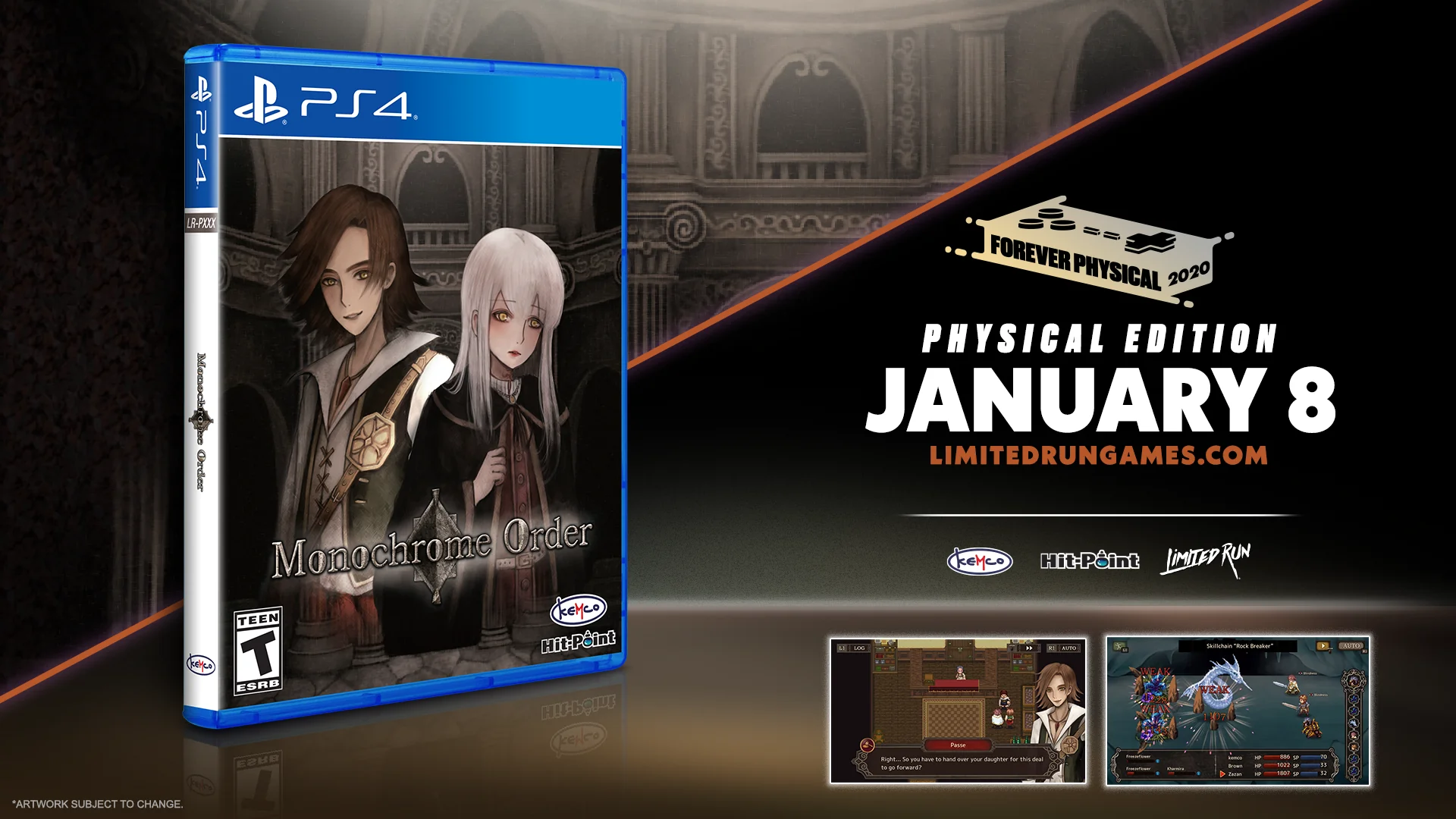 Limited Run #383: Monochrome Order (PS4) - Image 2