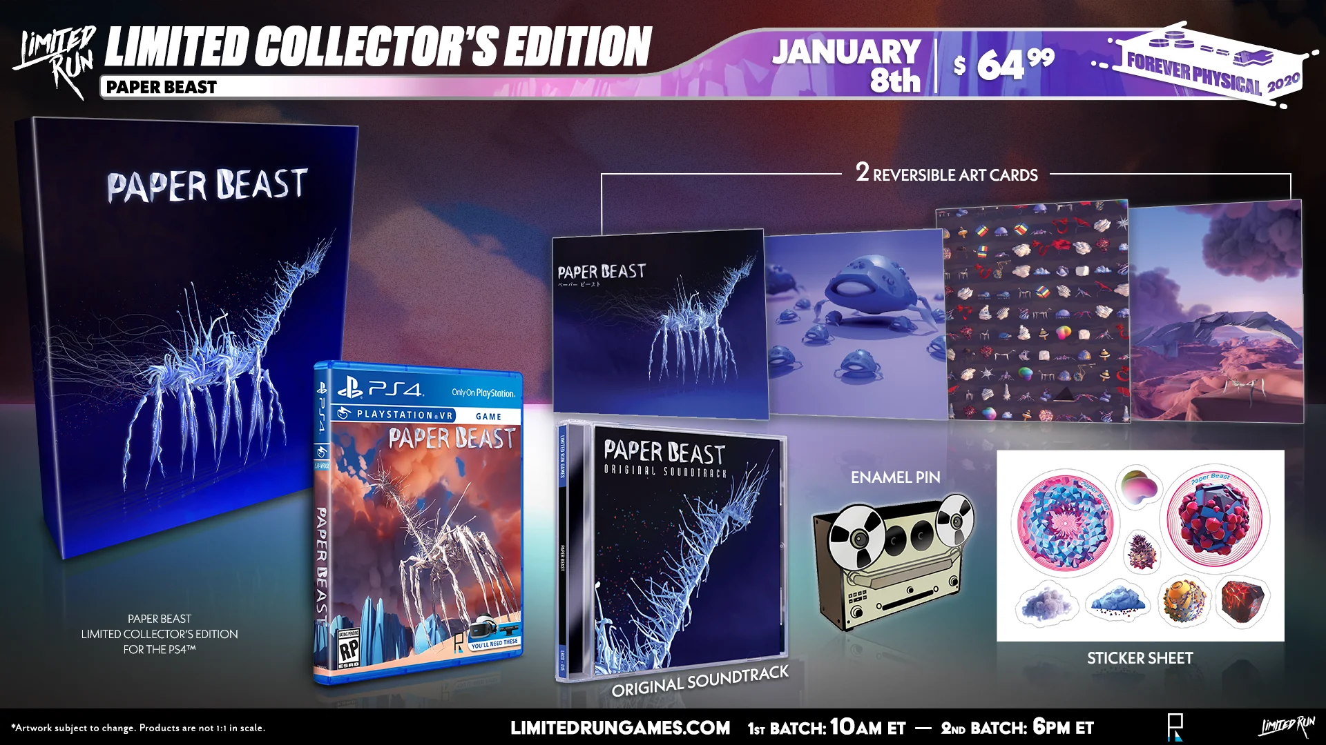 Limited Run #384: Paper Beast Collector's Edition (PSVR) - Image 2