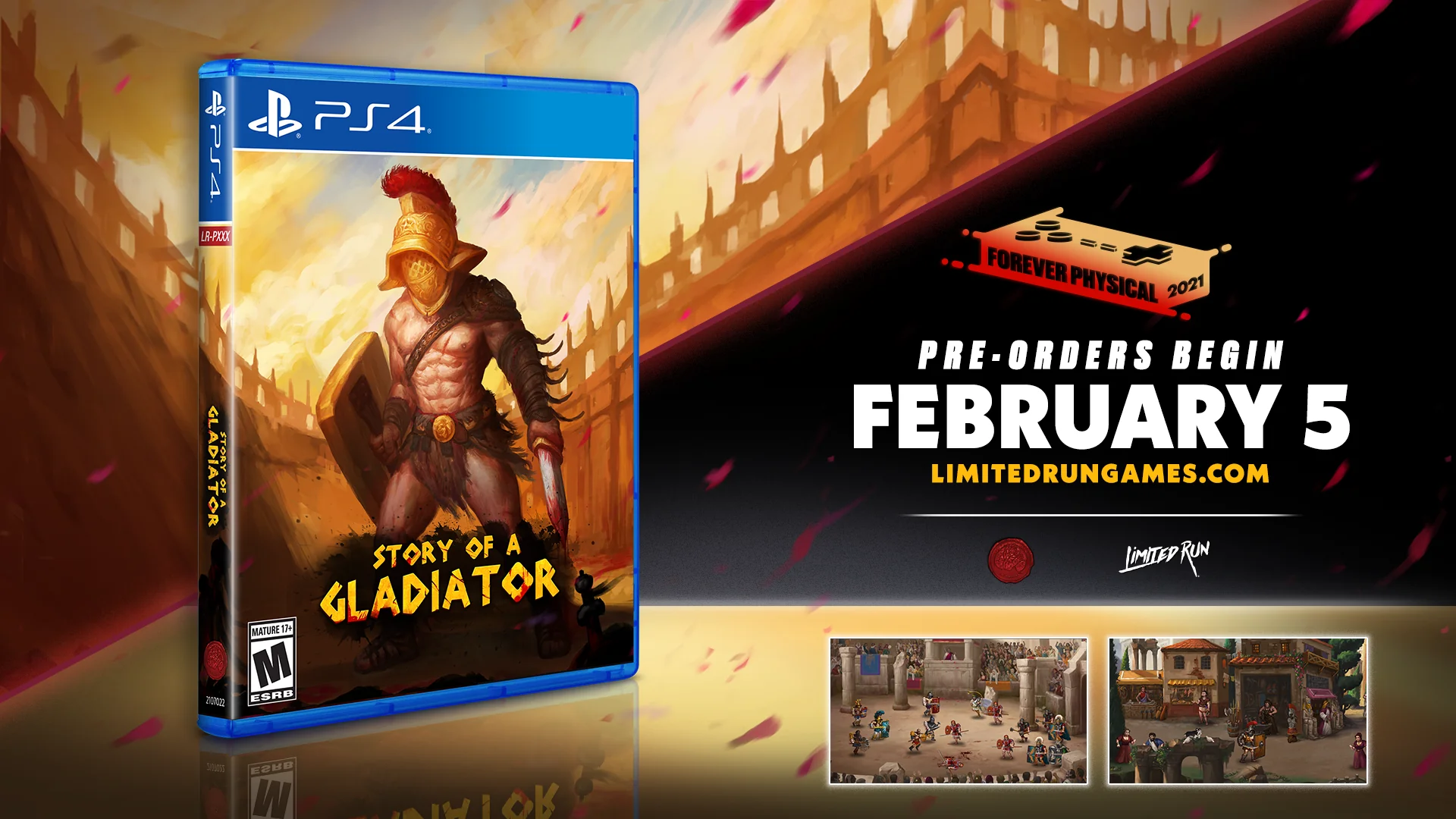 Limited Run #388: Story of a Gladiator (PS4) - Image 2
