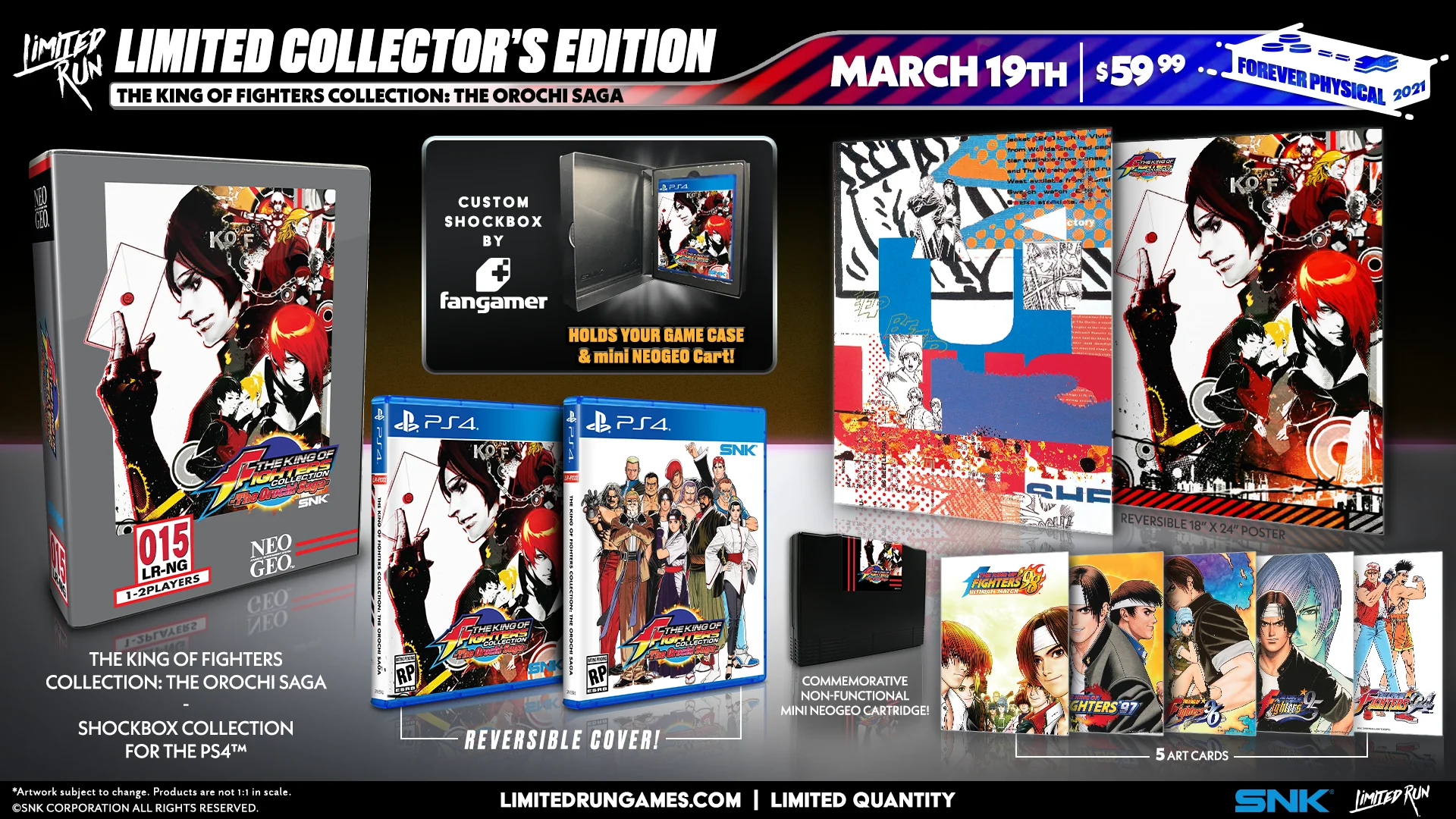 Limited Run #393: The King Of Fighters Collection: The Orochi Saga Collector's Edition (PS4) - Image 3