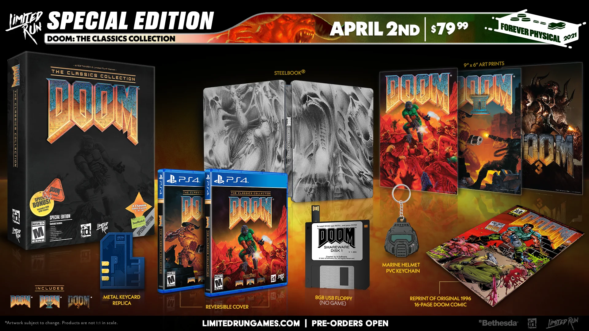 Limited Run #395: DOOM: The Classics Collection Special Edition (PS4) - Image 2