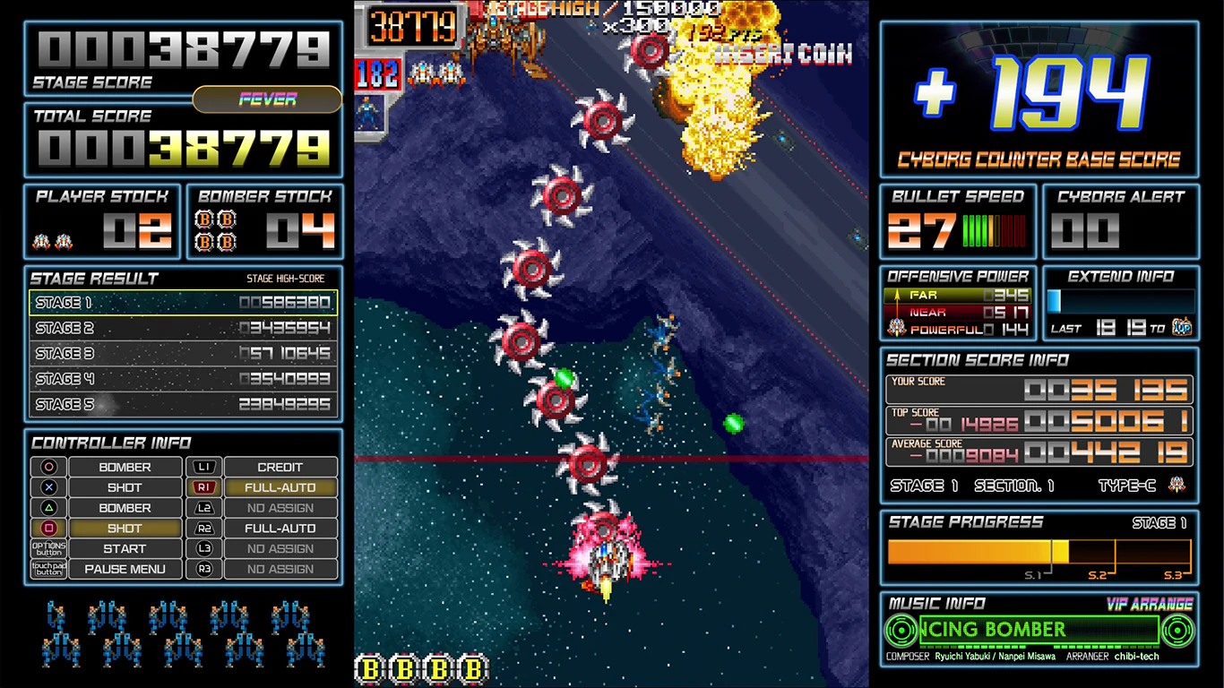 Limited Run #398: Dangun Feveron Collector's Edition (PS4) - Image 6