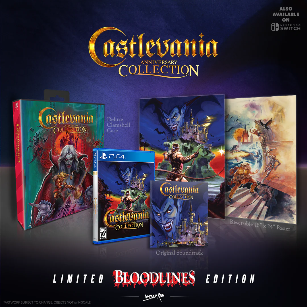 Limited Run #405: Castlevania Anniversary Collection - Bloodlines Edition (PS4) - Image 2