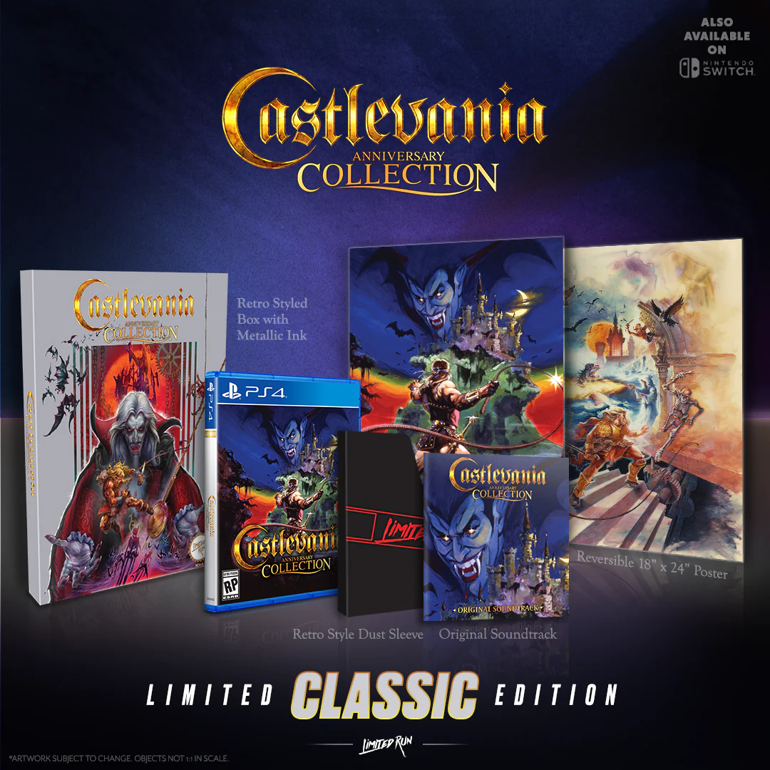 Limited Run #405: Castlevania Anniversary Collection - Classic Edition (PS4) - Image 2