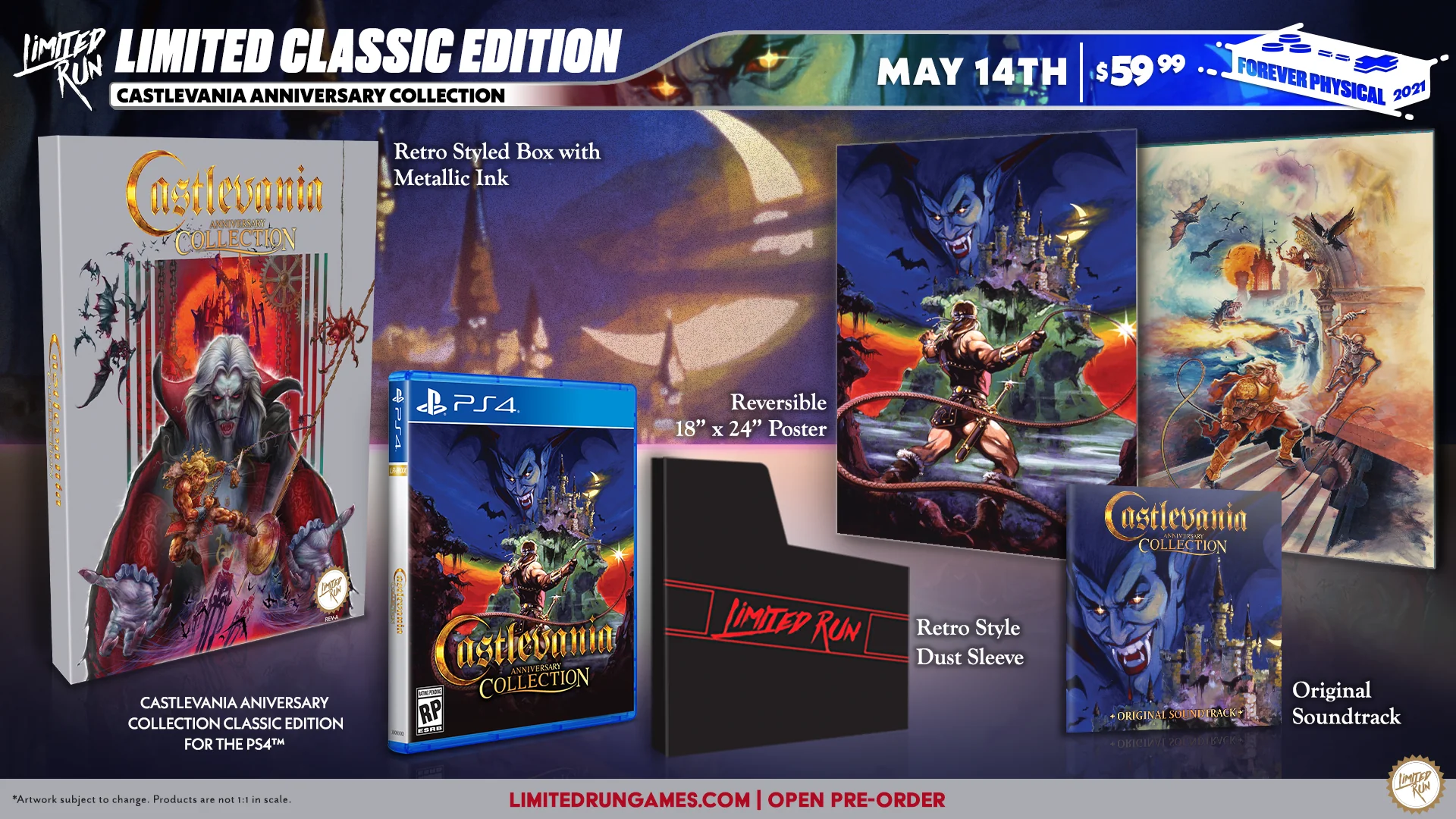 Limited Run #405: Castlevania Anniversary Collection - Classic Edition (PS4) - Image 3