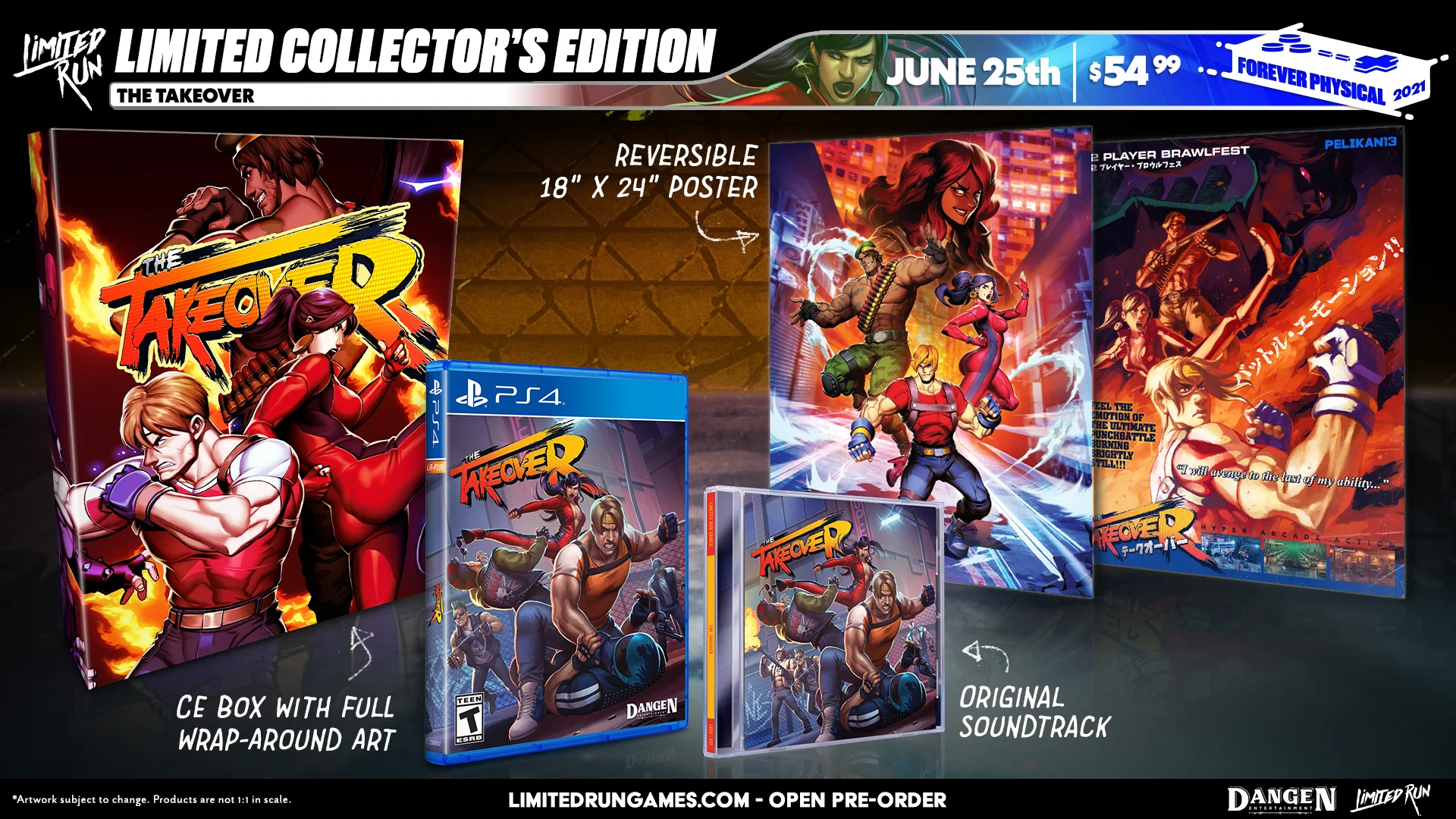 Limited Run #408: The TakeOver Collector's Edition (PS4) - Image 3