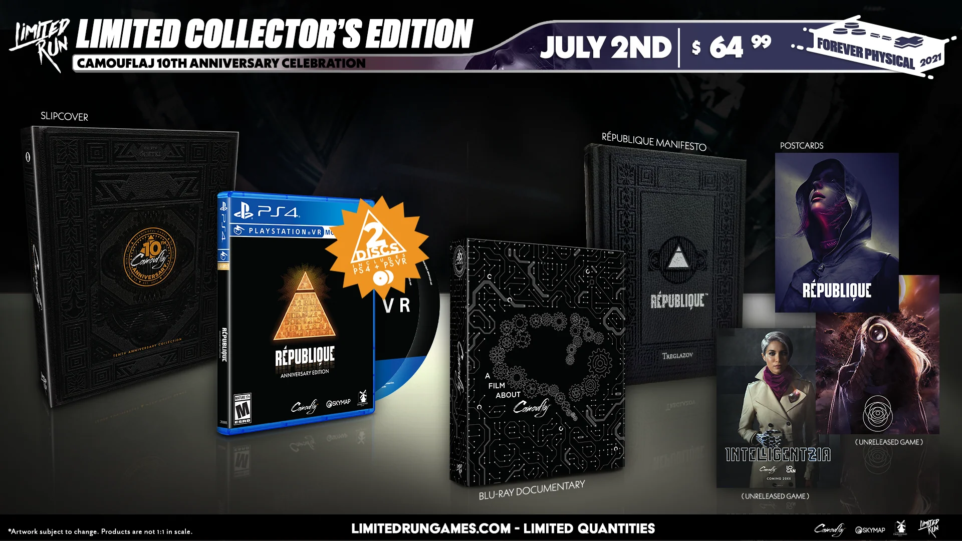 Limited Run #409: République: Anniversary Edition - Collector's Edition (PS4/PSVR) - Image 2