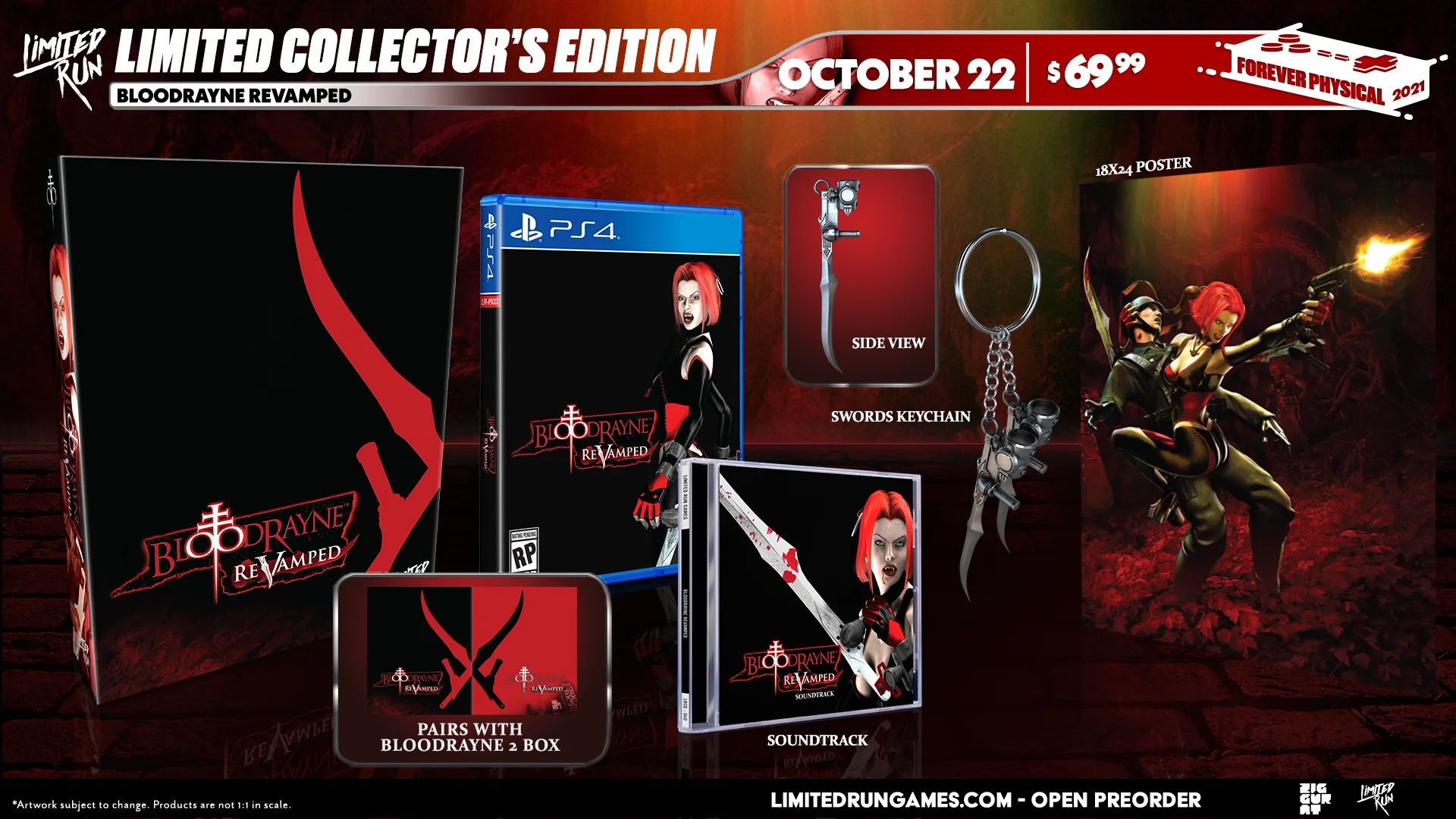 Limited Run #432: Bloodrayne: Revamped Collector's Edition (PS4) - Image 2
