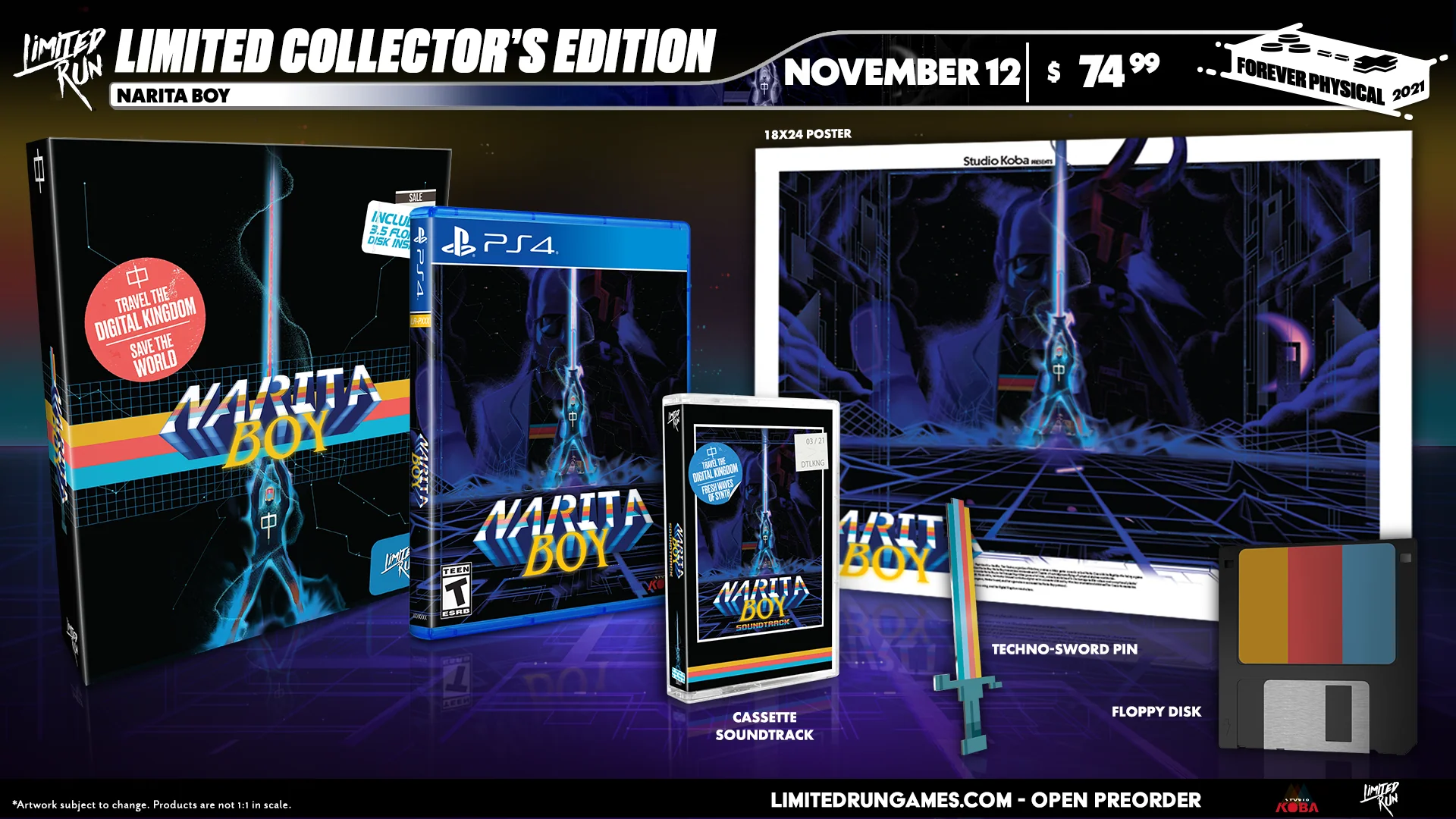 Limited Run #436: Narita Boy Collector's Edition (PS4) - Image 2