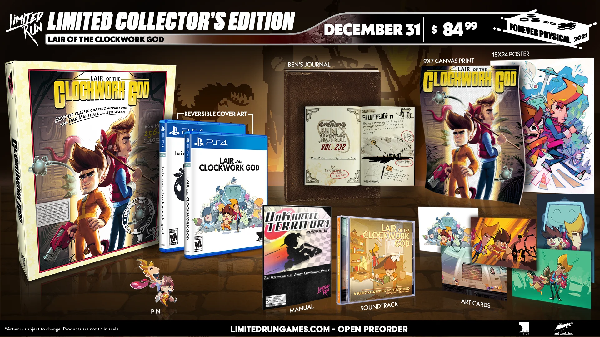 Limited Run #437: Lair of the Clockwork God Collector's Edition (PS4) - Image 2
