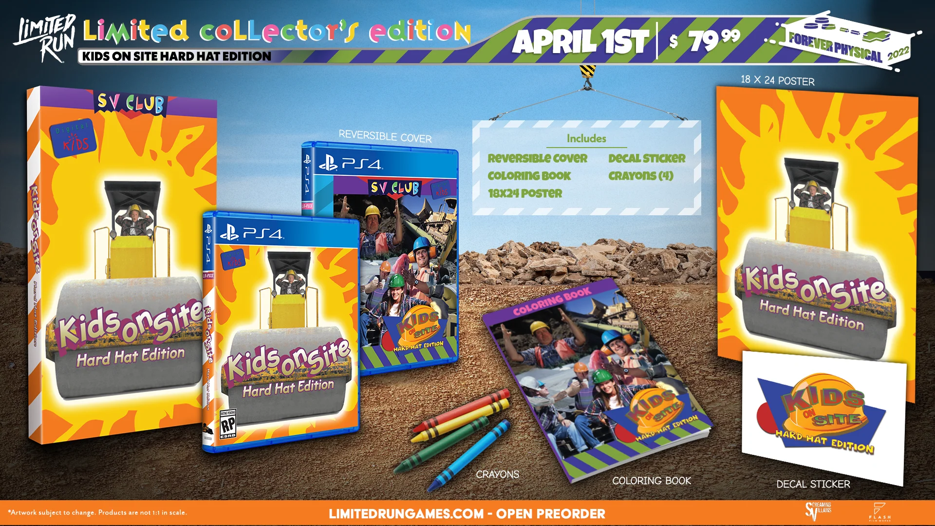 Limited Run #457: Kids On Site Collector's Edition (PS4) - Image 3
