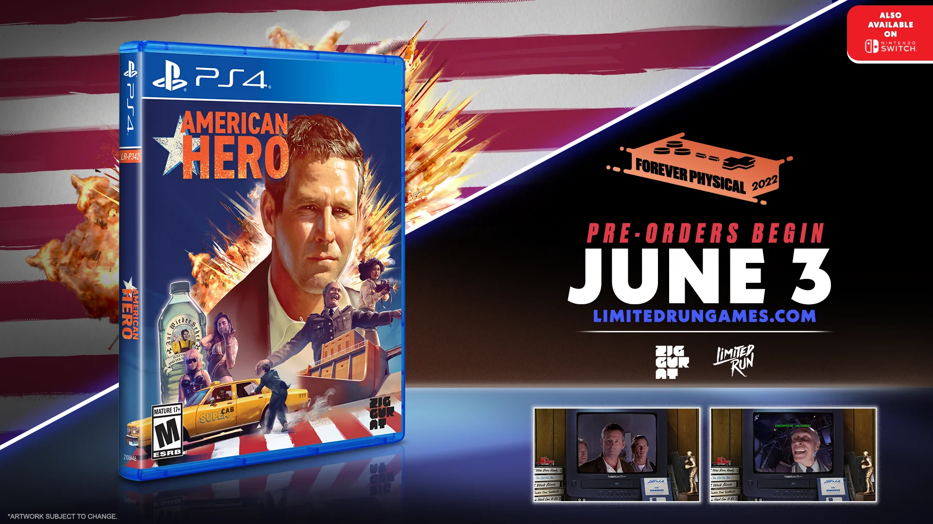 Limited Run #465: American Hero (PS4) - Image 3