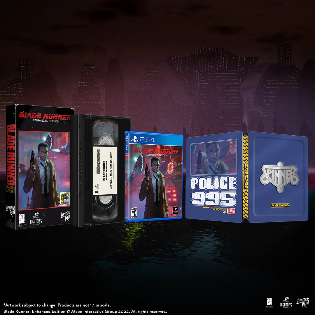 Limited Run #466: Blade Runner: Enhanced Edition VHS Edition Event Exclusive (PS4) - Image 2