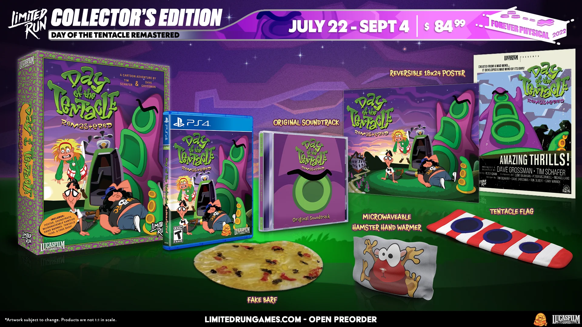 Limited Run #470: Day of the Tentacle Remastered Collector's Edition (PS4) - Image 3