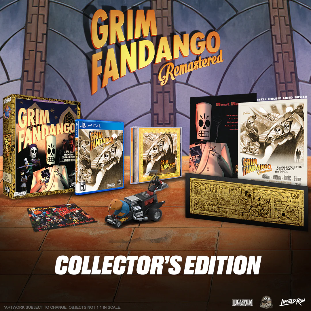 Limited Run #485: Grim Fandango Remastered Collector's Edition (PS4) - Image 2