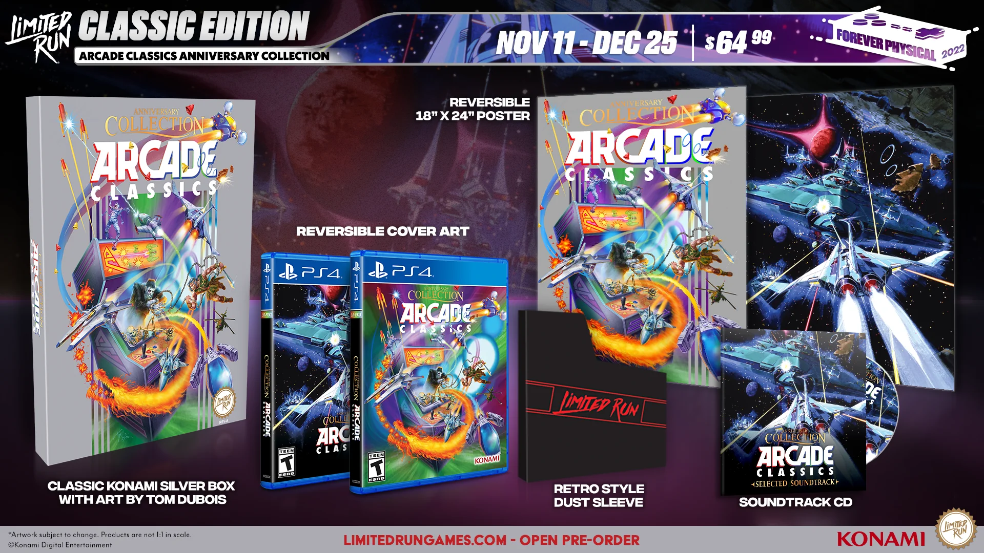 Limited Run #487: Arcade Classics Anniversary Collection Classic Edition (PS4) - Image 3