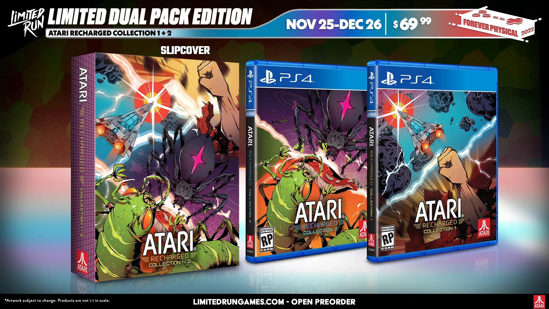 Limited Run #488 & #489: Atari Recharged Collection 1 + 2 Dual Pack Edition (PS4) - Image 3