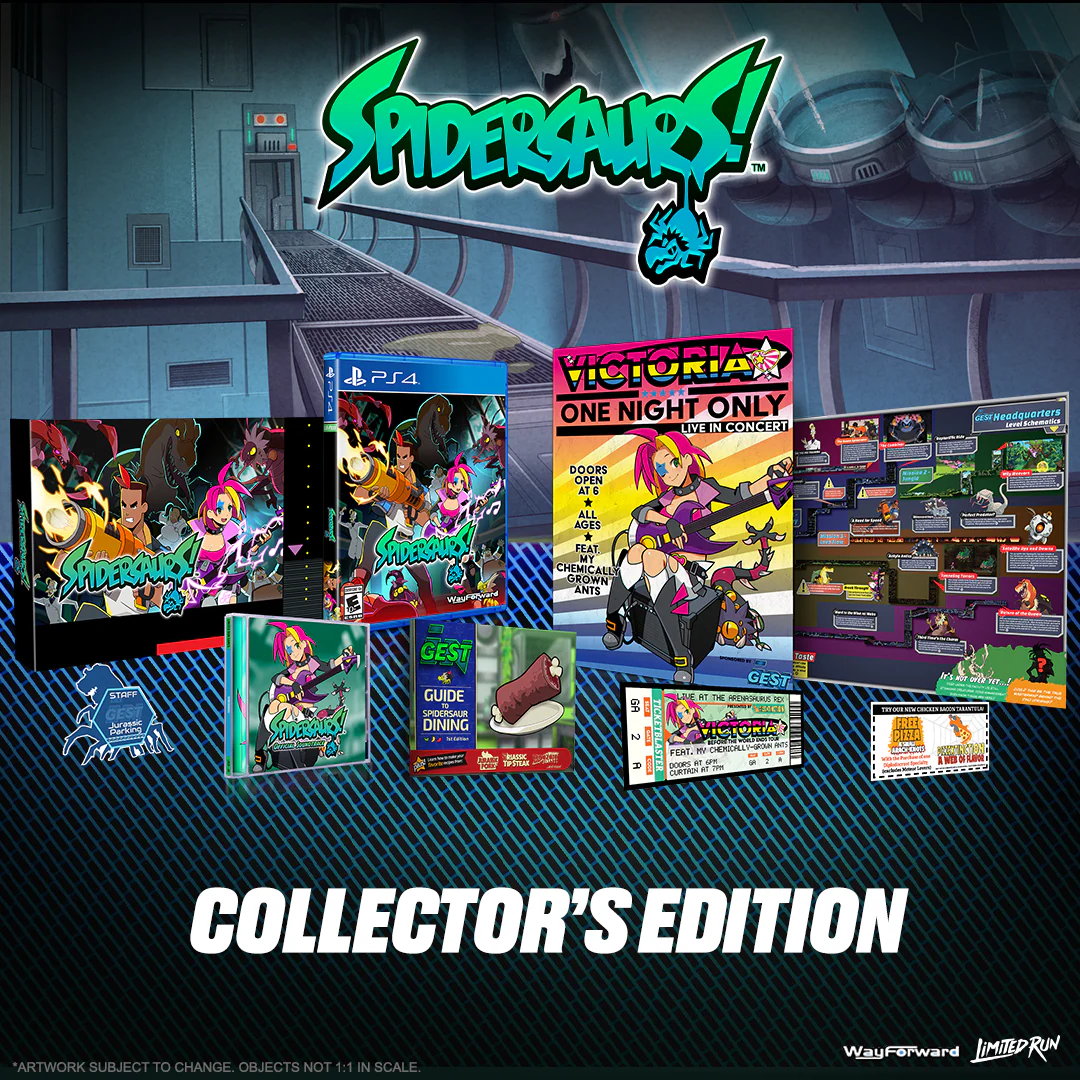 Limited Run #495: Spidersaurs Collector's Edition (PS4) - Image 2