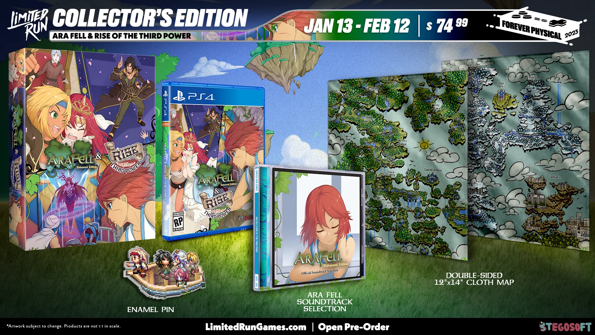 Limited Run #496: Ara Fell & Rise of the Third Power Collector's Edition (PS4) - Image 3