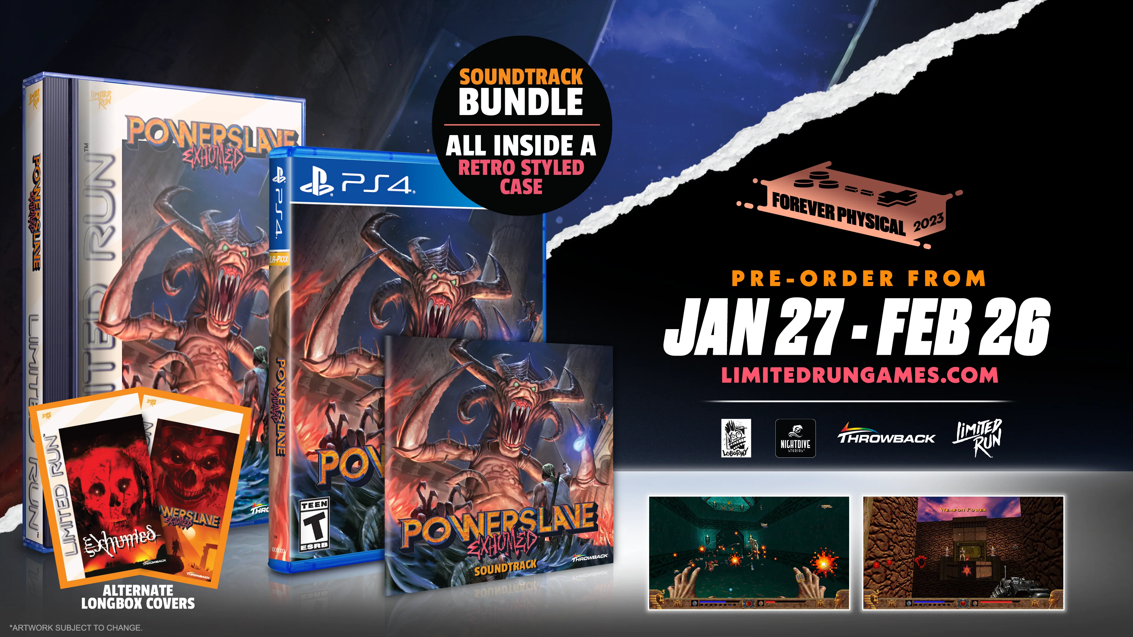 Limited Run #497: PowerSlave Exhumed Classic Edition (PS4) - Image 3
