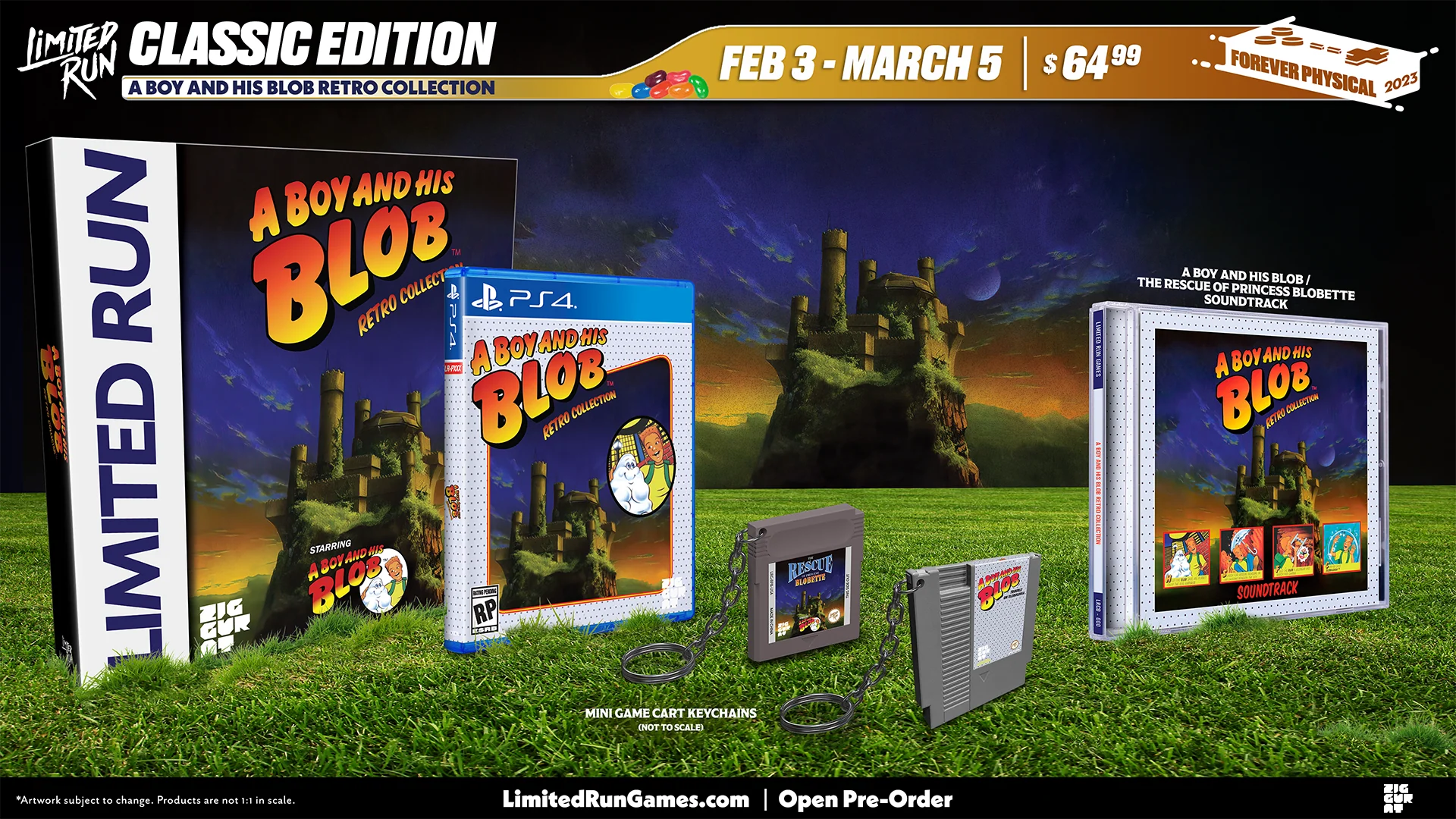 Limited Run #498: A Boy and His Blob Retro Collection Collector's Edition (PS4) - Image 3