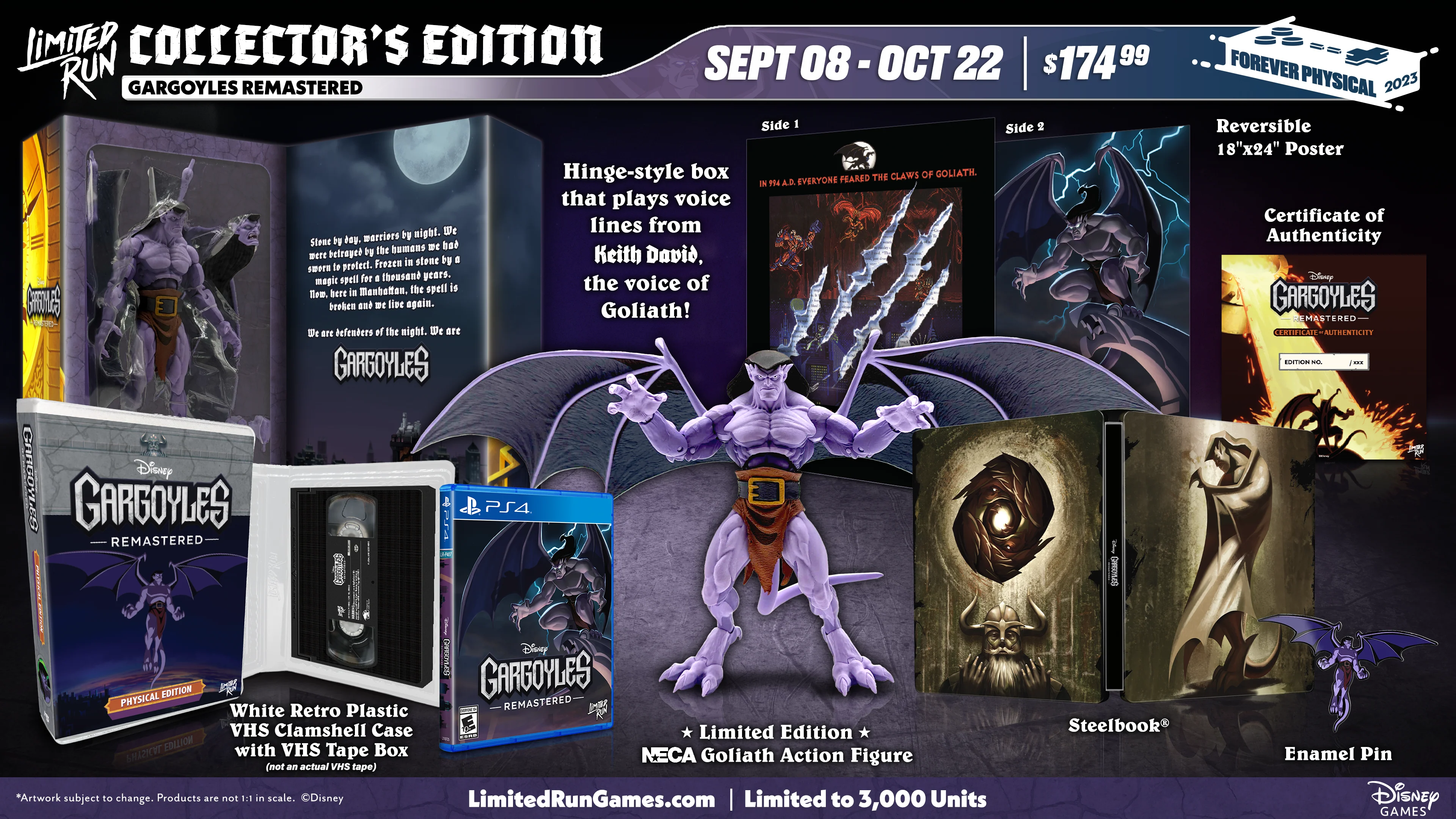 Limited Run #531: Gargoyles Remastered Collector's Edition - Image 3