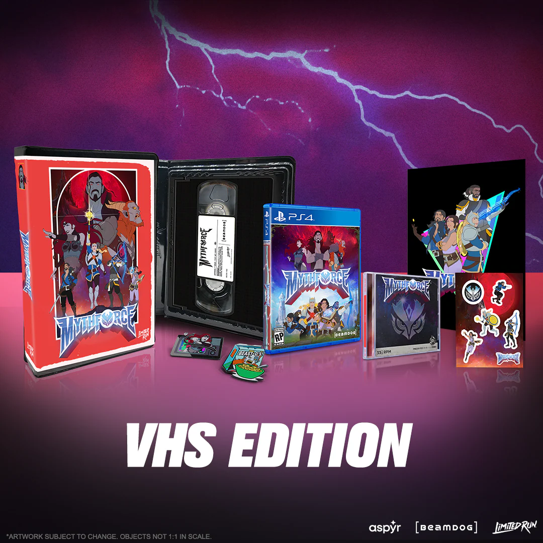 Limited Run #533: MythForce VHS Edition (PS4) - Image 2