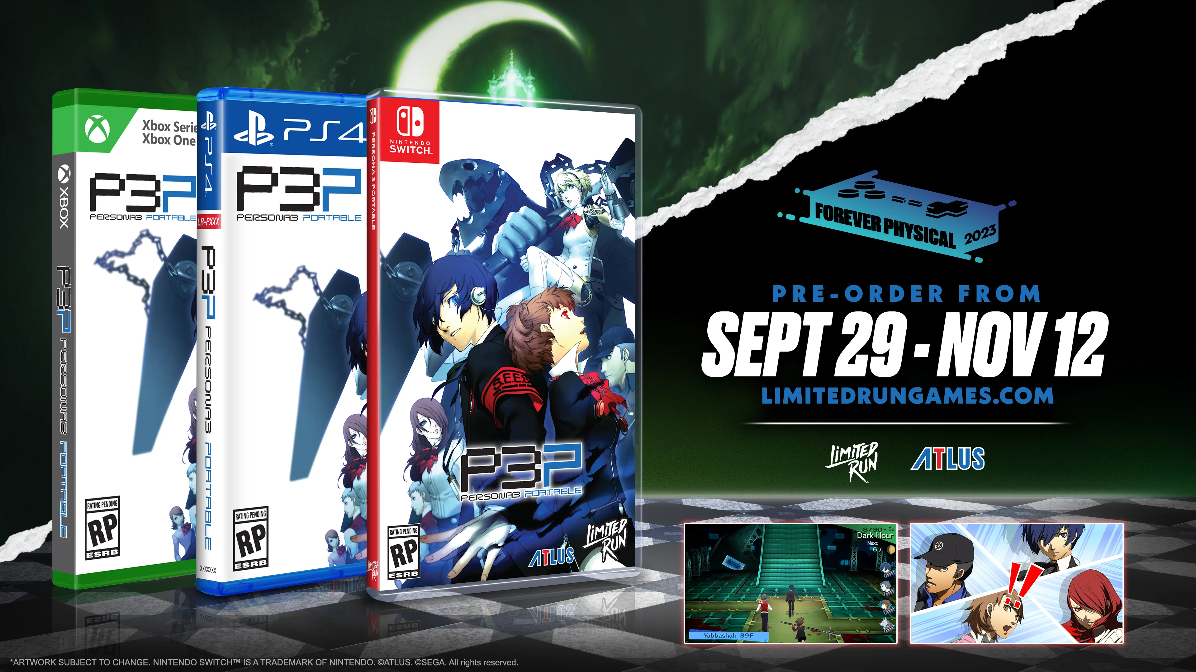 Limited Run #537: Persona 3 Portable (PS4) - Image 3