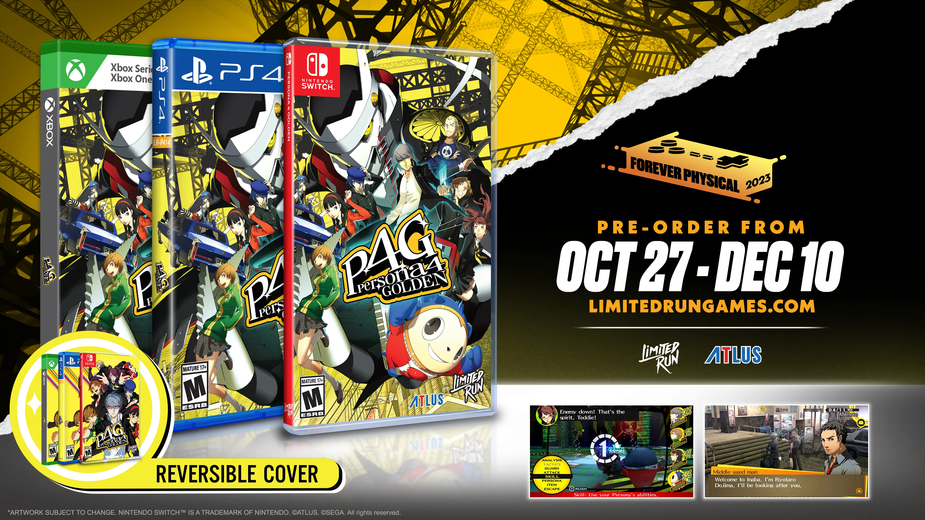 Limited Run #538: Persona 4 Golden (PS4) - Image 4