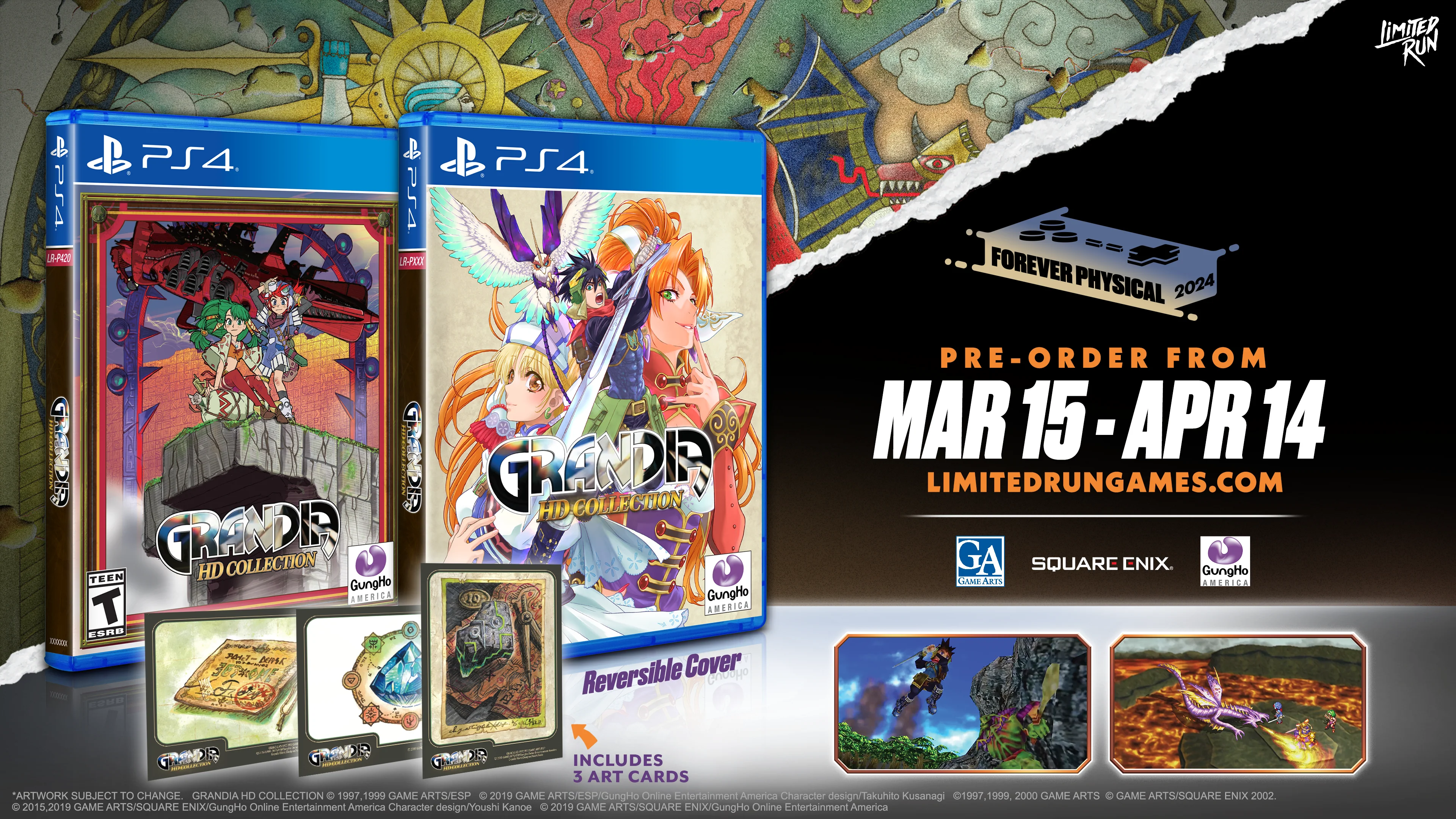 Limited Run #544: Grandia HD Collection (PS4) - Image 4