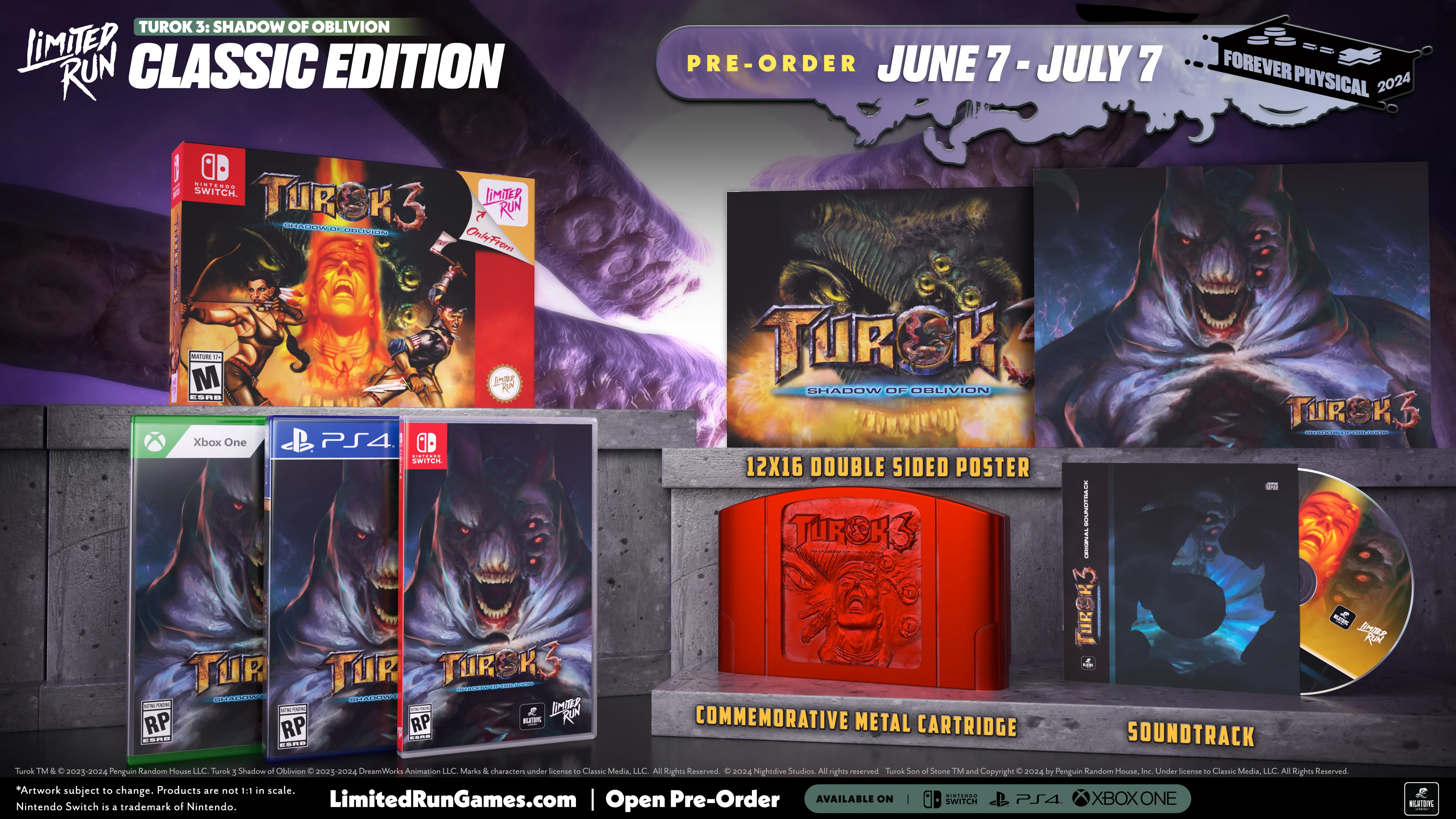Limited Run #554: Turok 3: Shadow of Oblivion Remastered Classic Edition (PS4) - Image 3