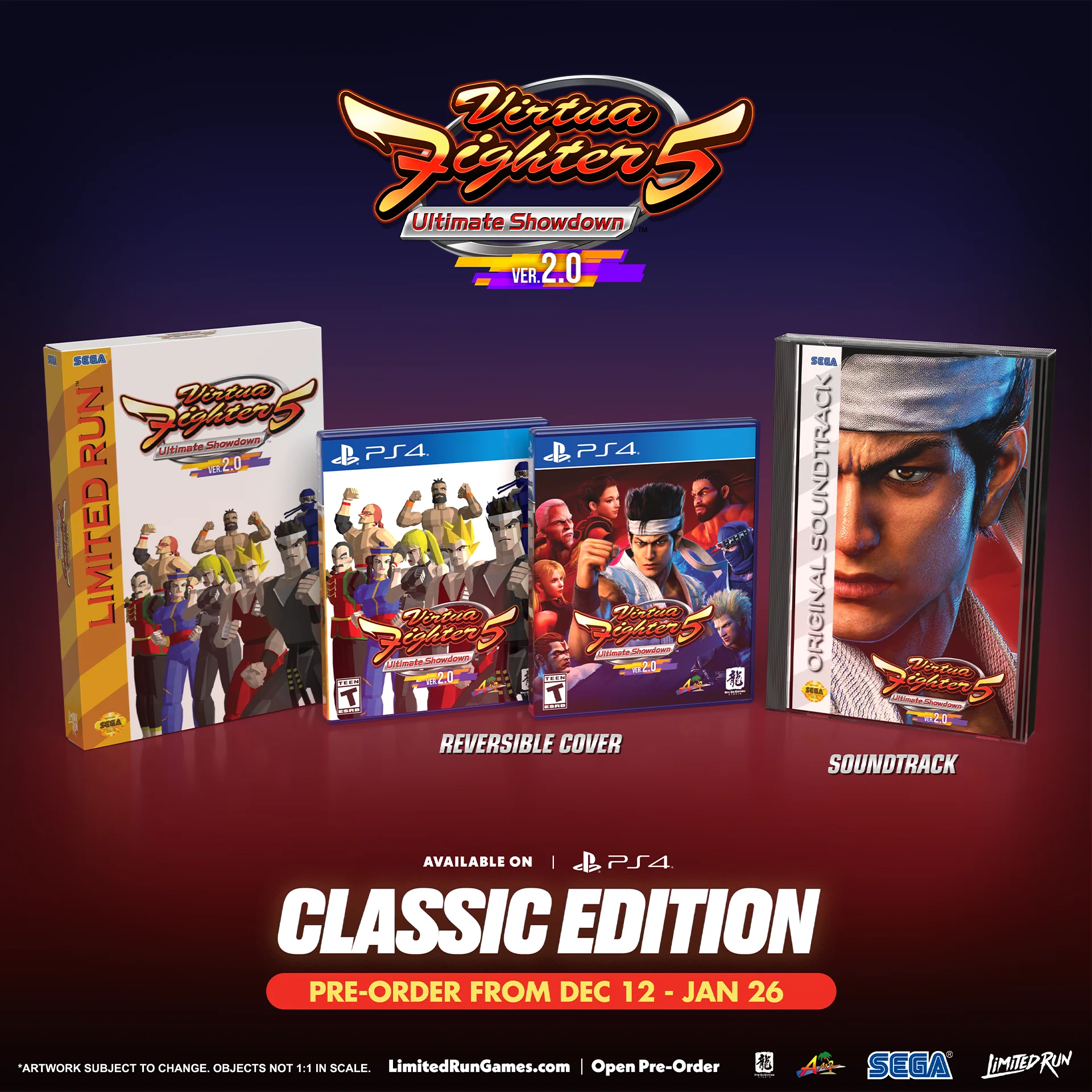Limited Run #577: Virtua Fighter 5: Ultimate Showdown Classic Edition (PS4) - Image 2