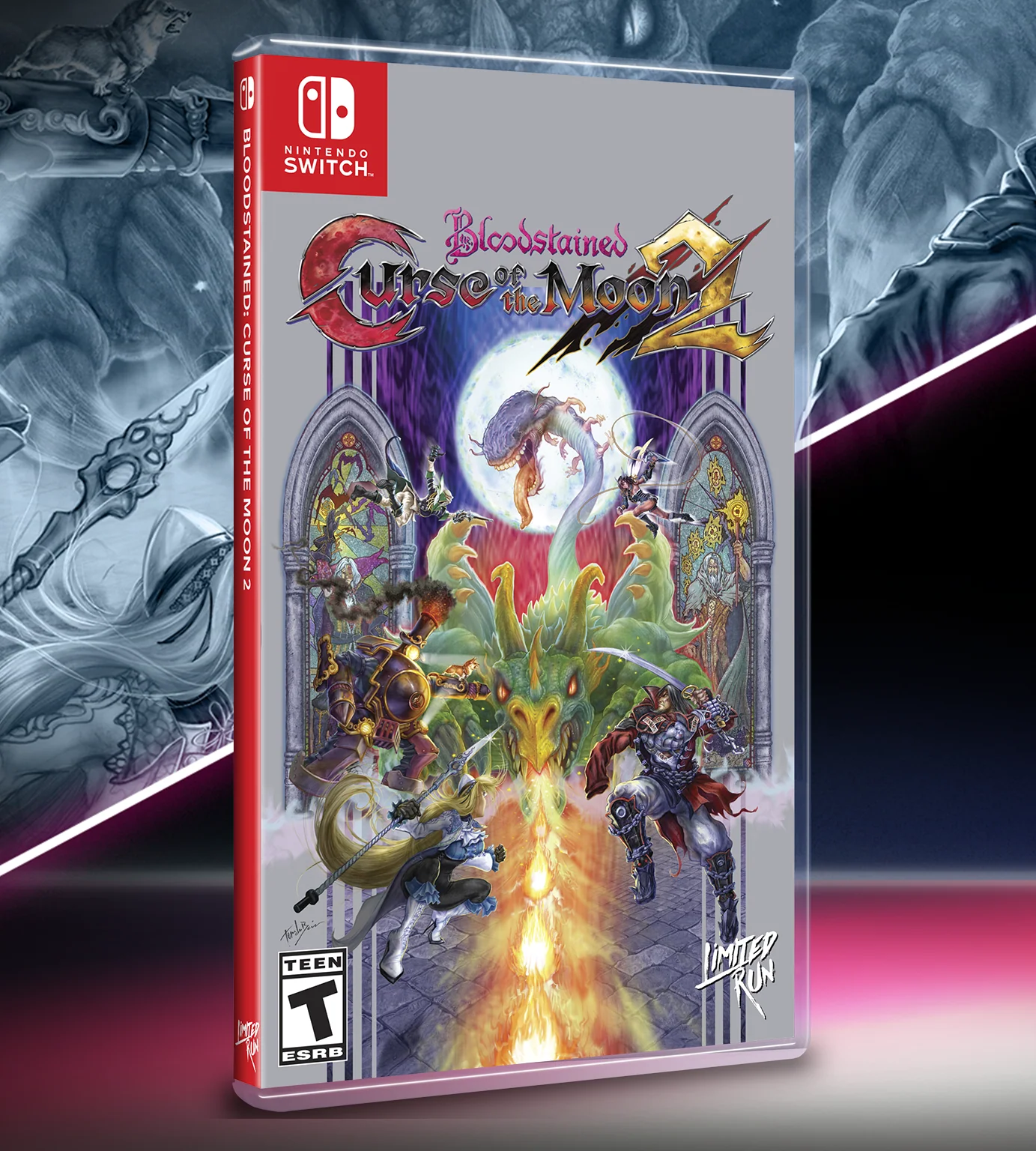 Switch Limited Run #98: Bloodstained: Curse Of The Moon 2 Convention Exclusive - Image 2