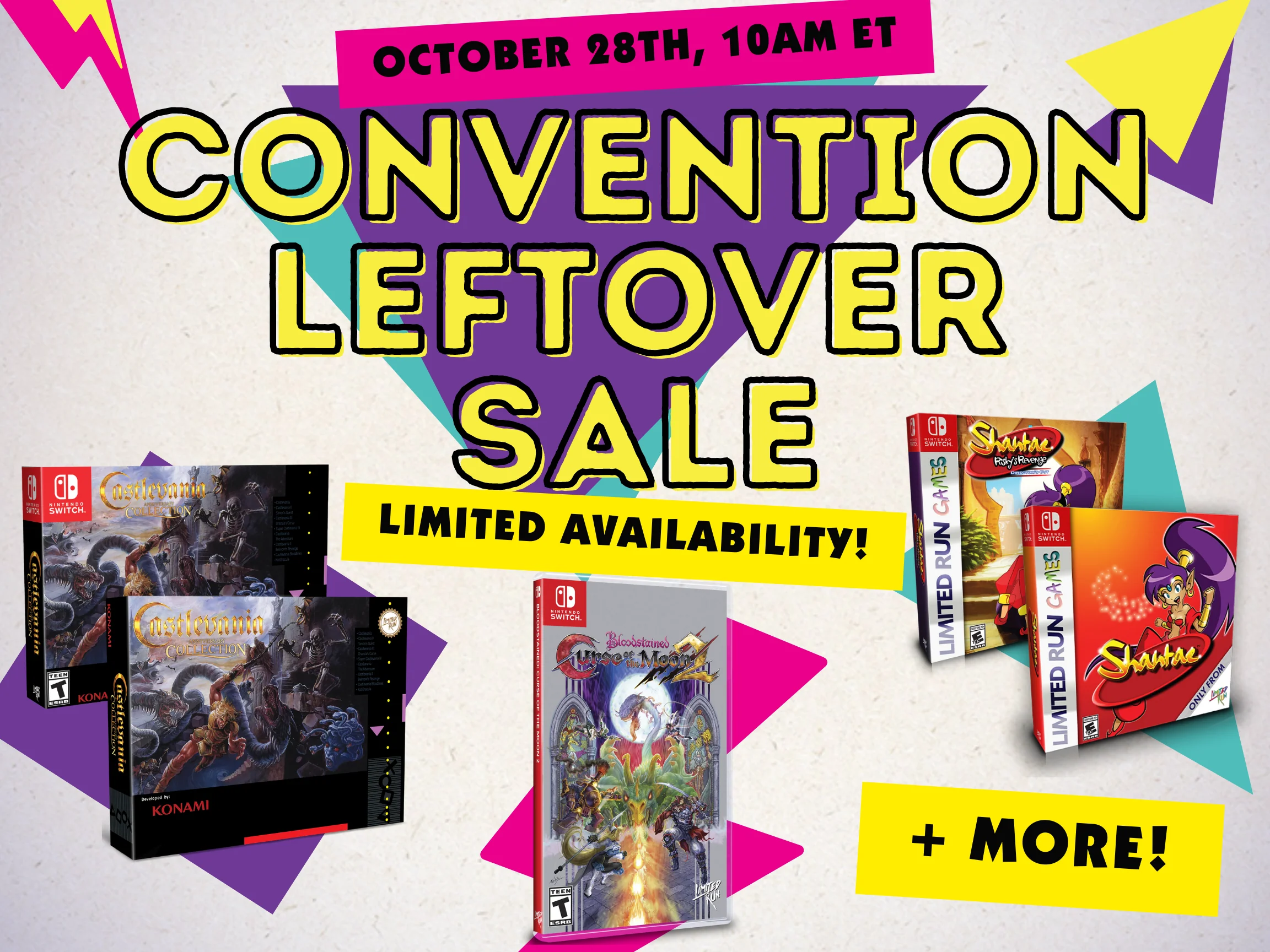 Switch Limited Run #98: Bloodstained: Curse Of The Moon 2 Convention Exclusive - Image 3
