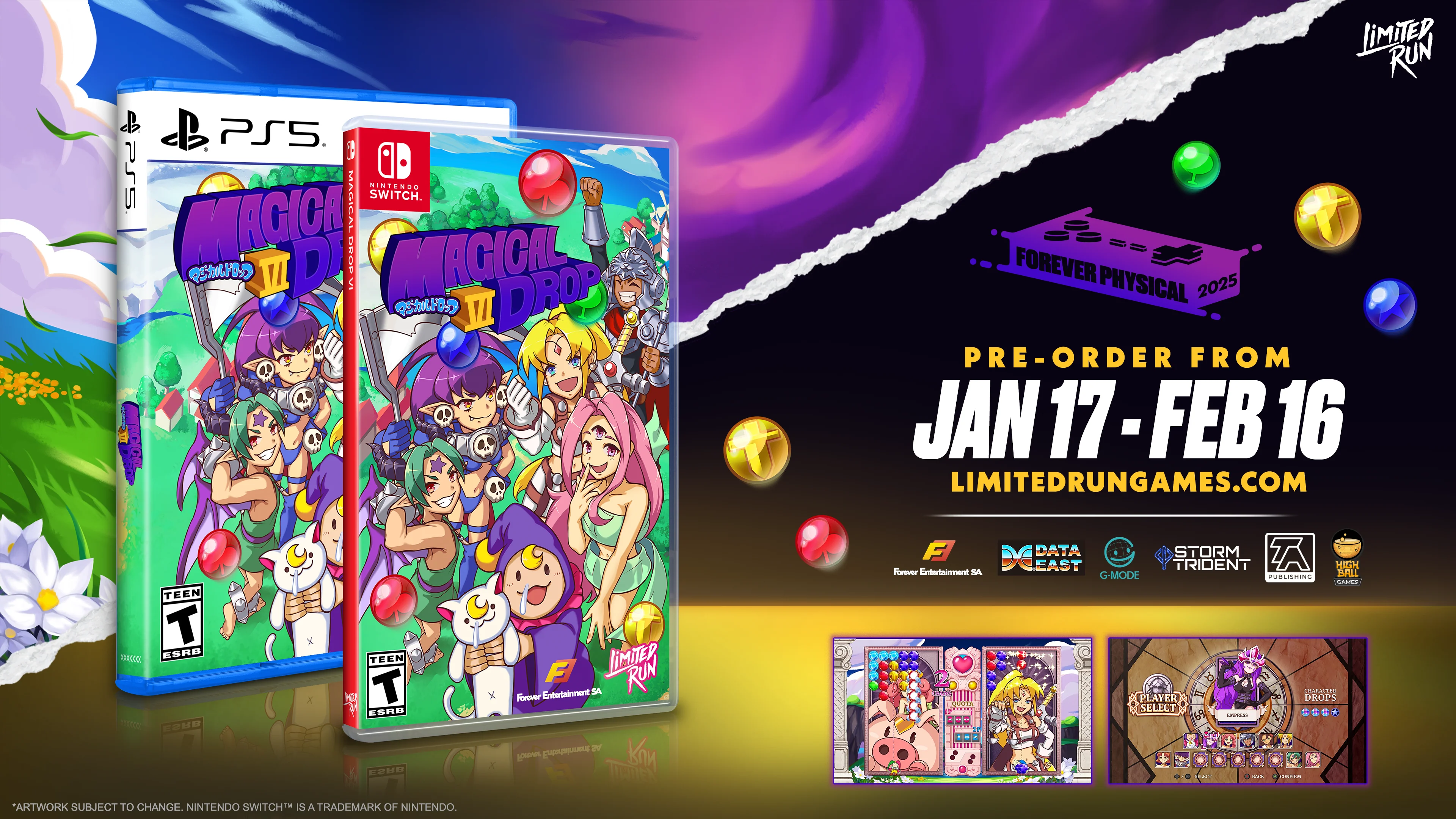 Magical Drop VI Standard Edition (Switch, PS5) - Image 2