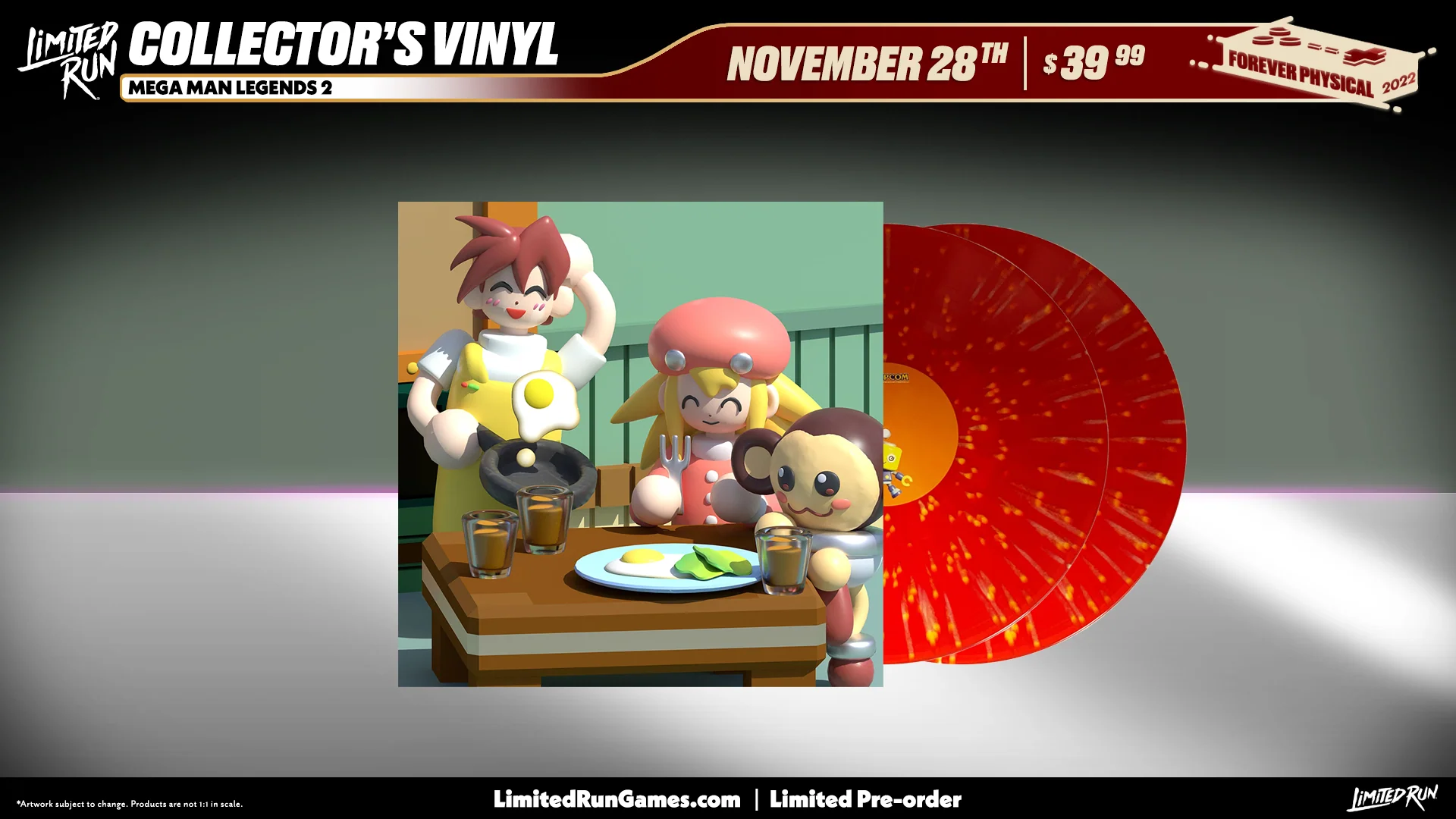 Mega Man Legends 2 - 2LP Vinyl Soundtrack (Exclusive Variant) - Image 3