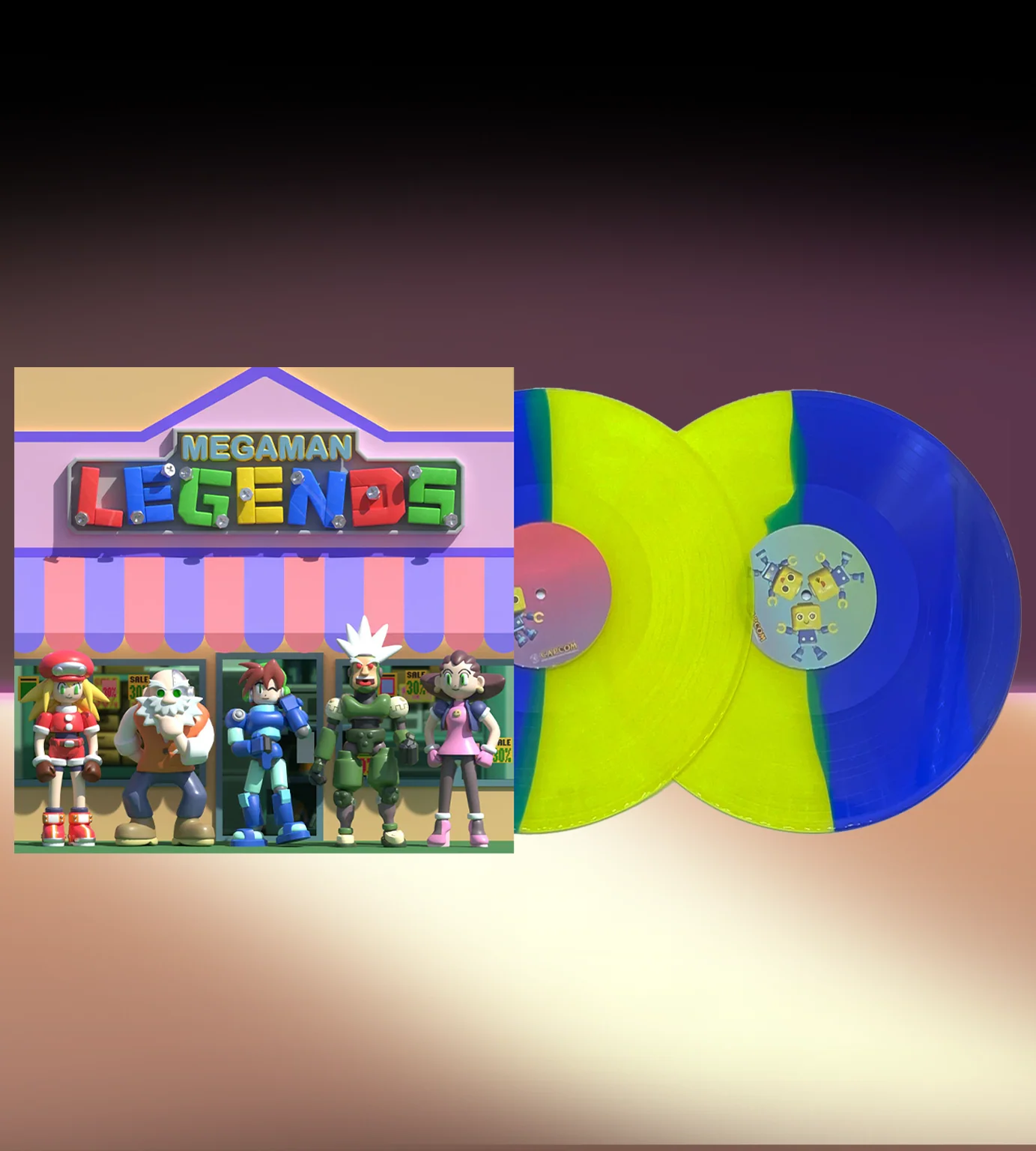 Mega Man Legends - 2LP Vinyl Soundtrack (Exclusive Variant) - Image 2