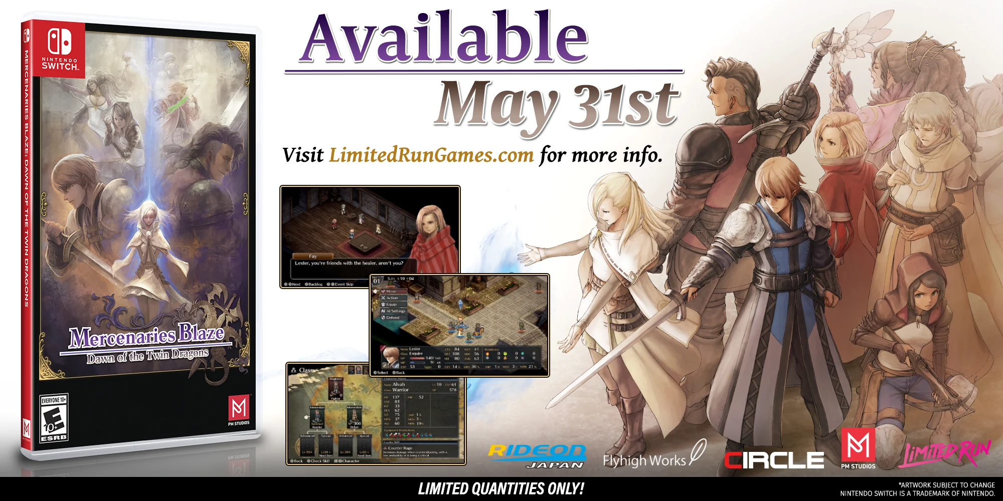 Mercenaries Blaze: Dawn of the Twin Dragons (Switch) - Image 3