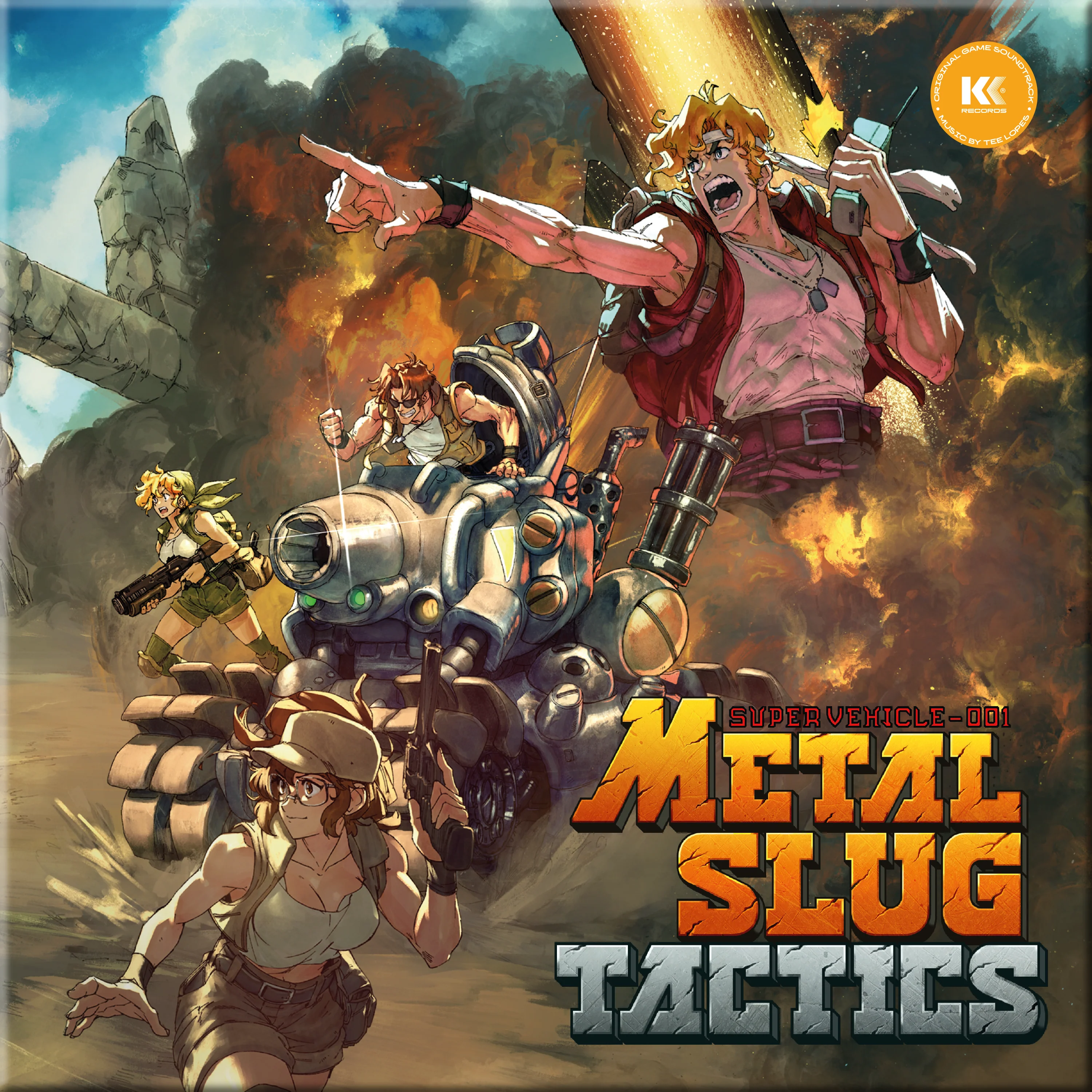 Metal Slug Tactics - 2LP Vinyl Soundtrack - Image 3
