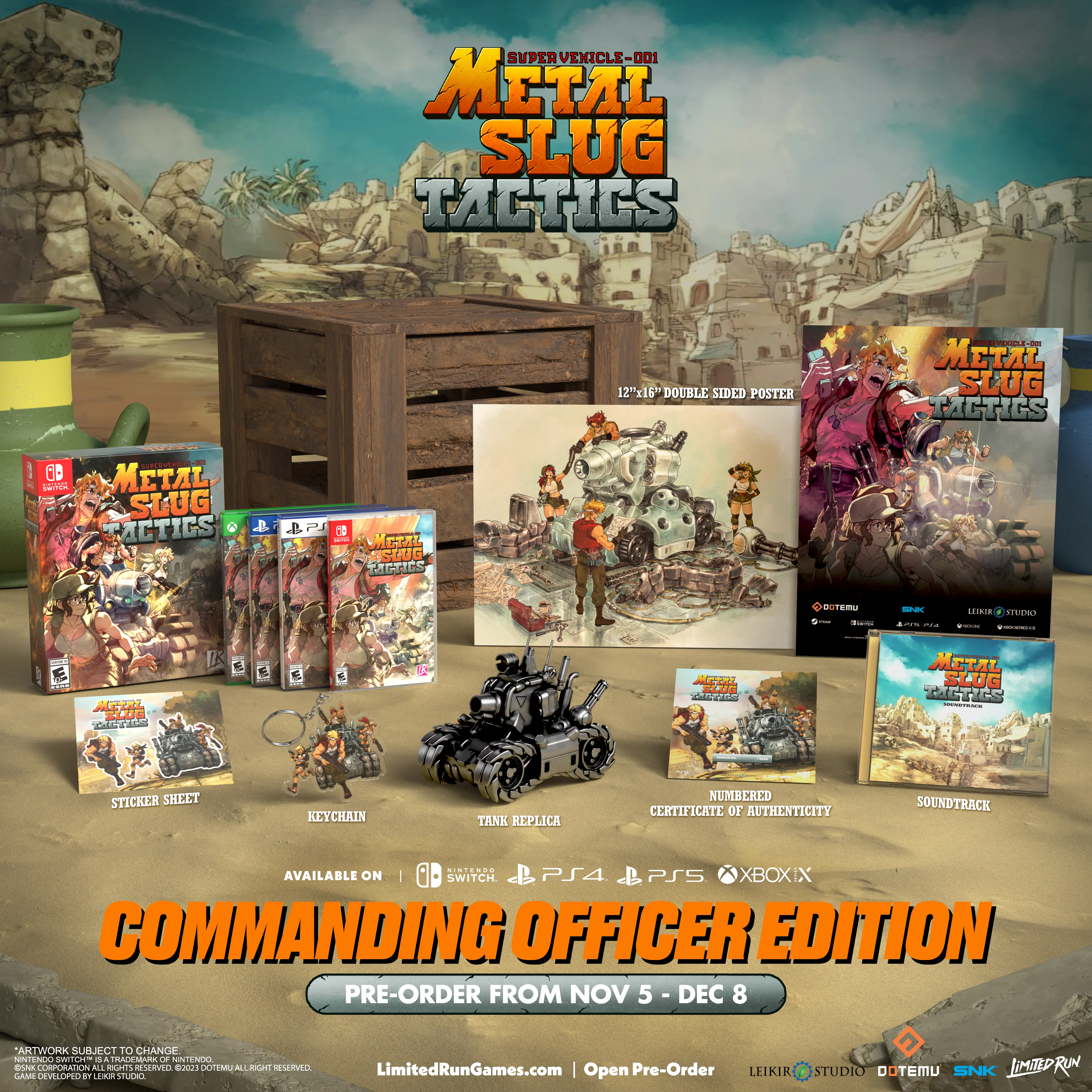 Metal Slug Tactics Commanding Officer Edition (Switch, PS5, PS4, Xbox) - Image 2