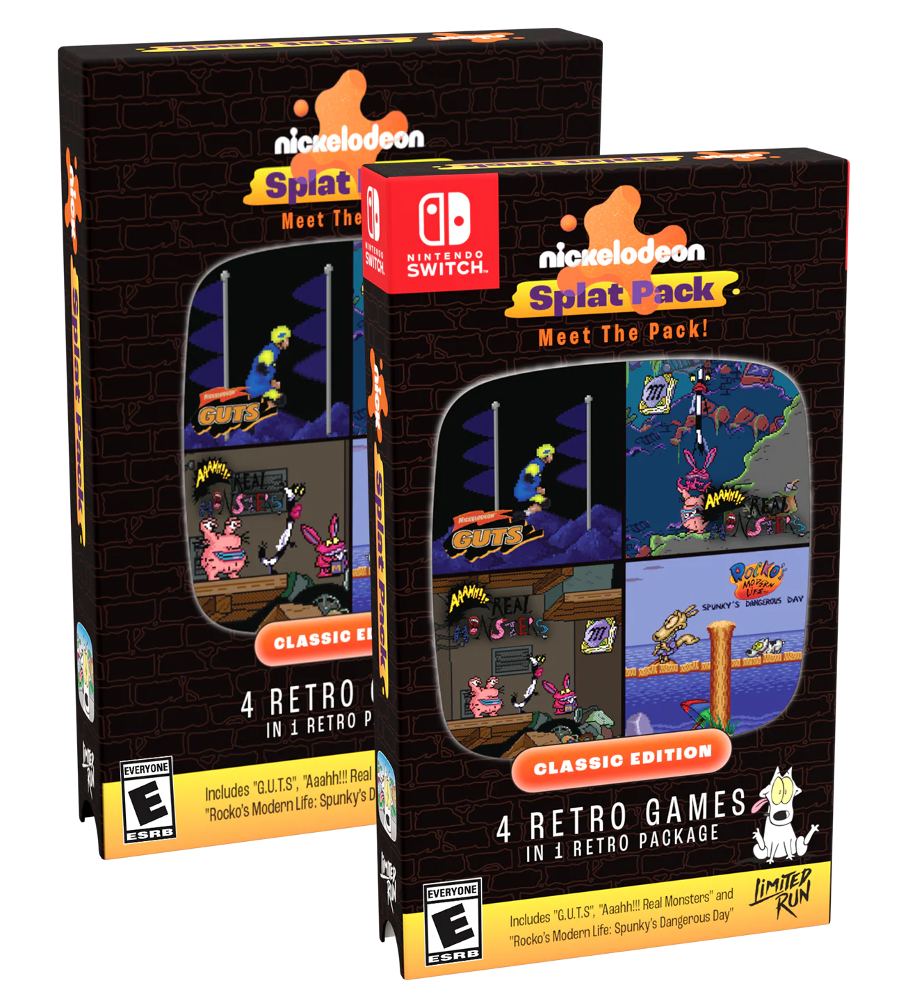 Nickelodeon Splat Pack Classic Edition (Switch, PS5, PC)
