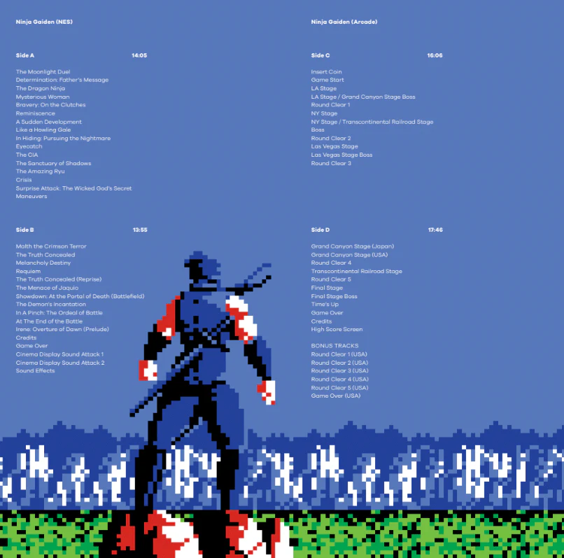 Ninja Gaiden Vol. 1 - 2LP Vinyl Soundtrack - Image 4