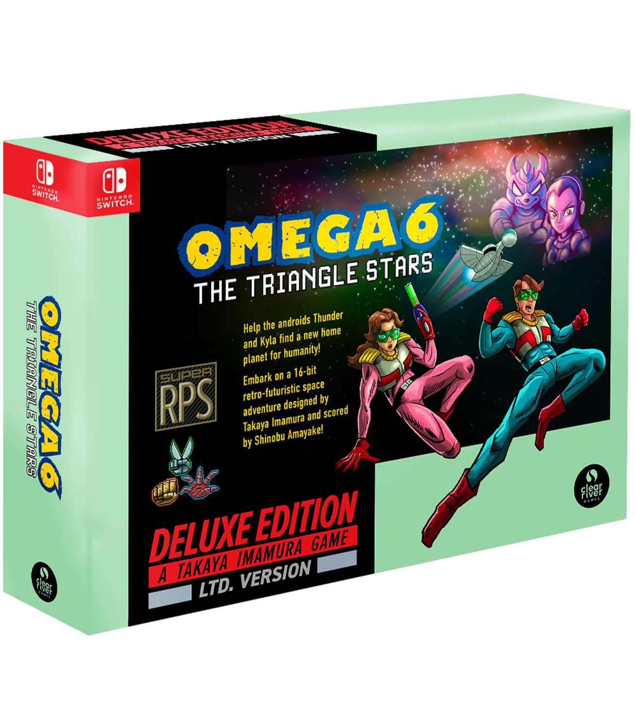 OMEGA 6: The Triangle Stars Deluxe Edition (Switch)