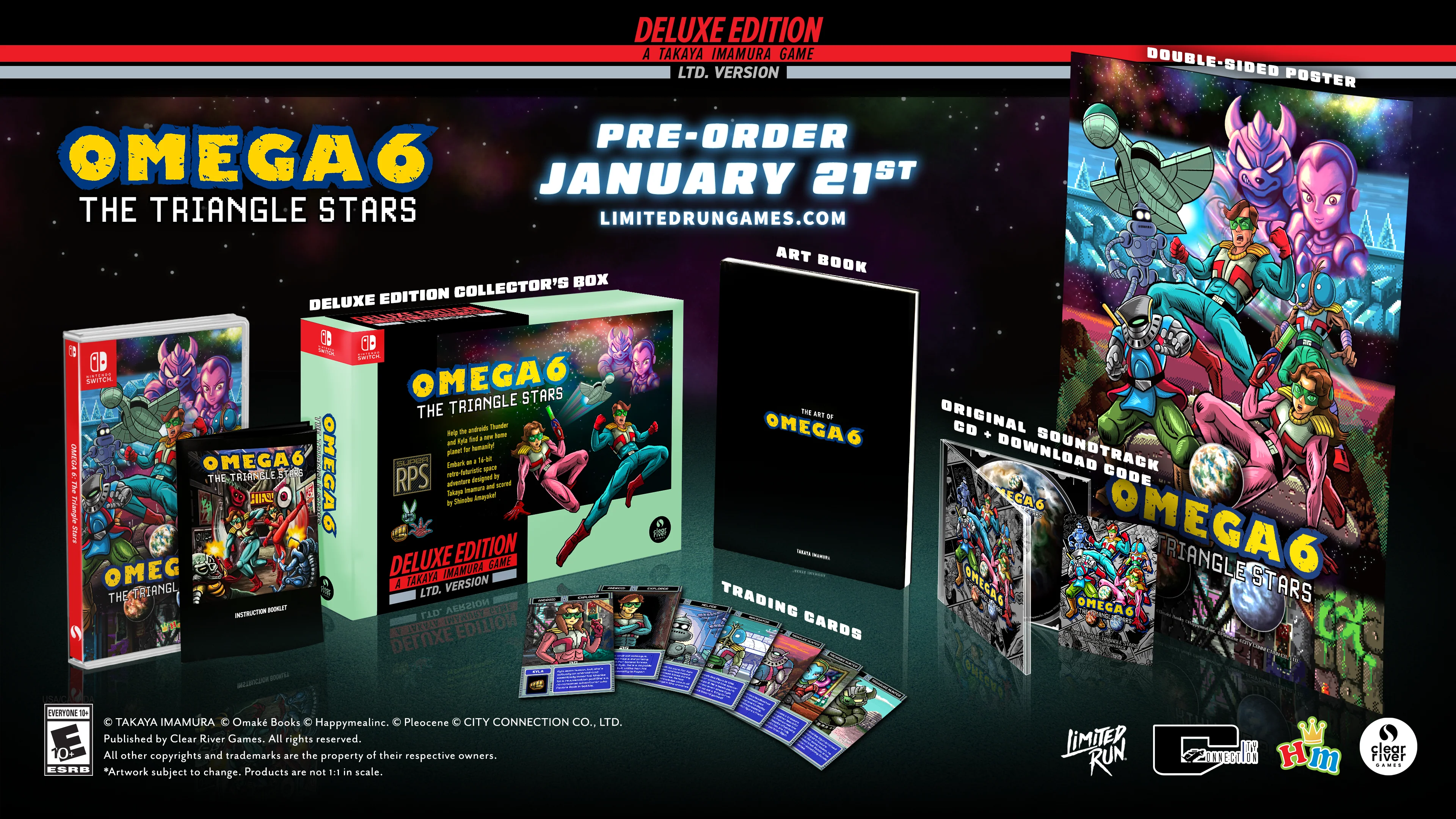 OMEGA 6: The Triangle Stars Deluxe Edition (Switch) - Image 2