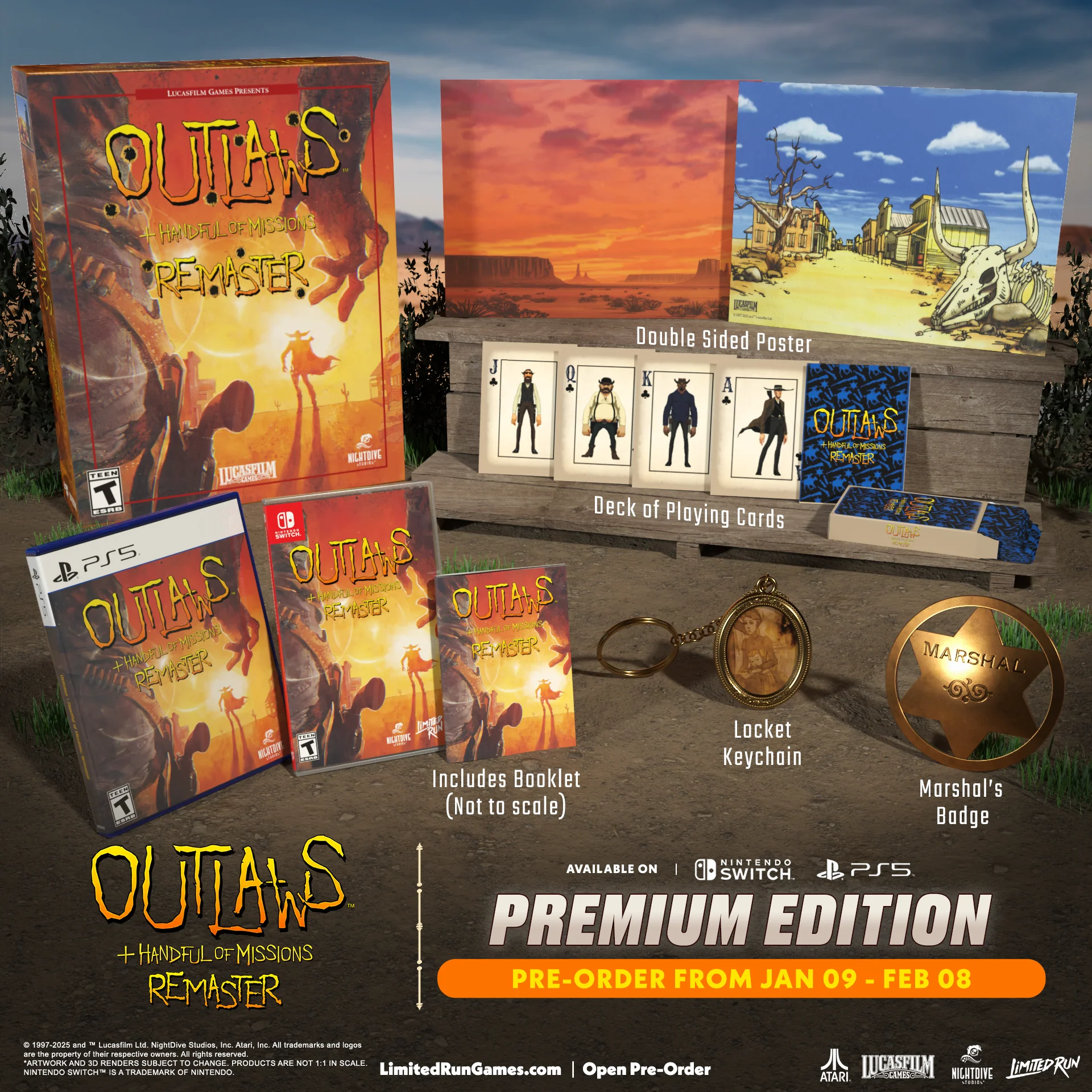 Outlaws + Handful of Missions: Remaster Premium Edition (Switch, PS5) - Image 2