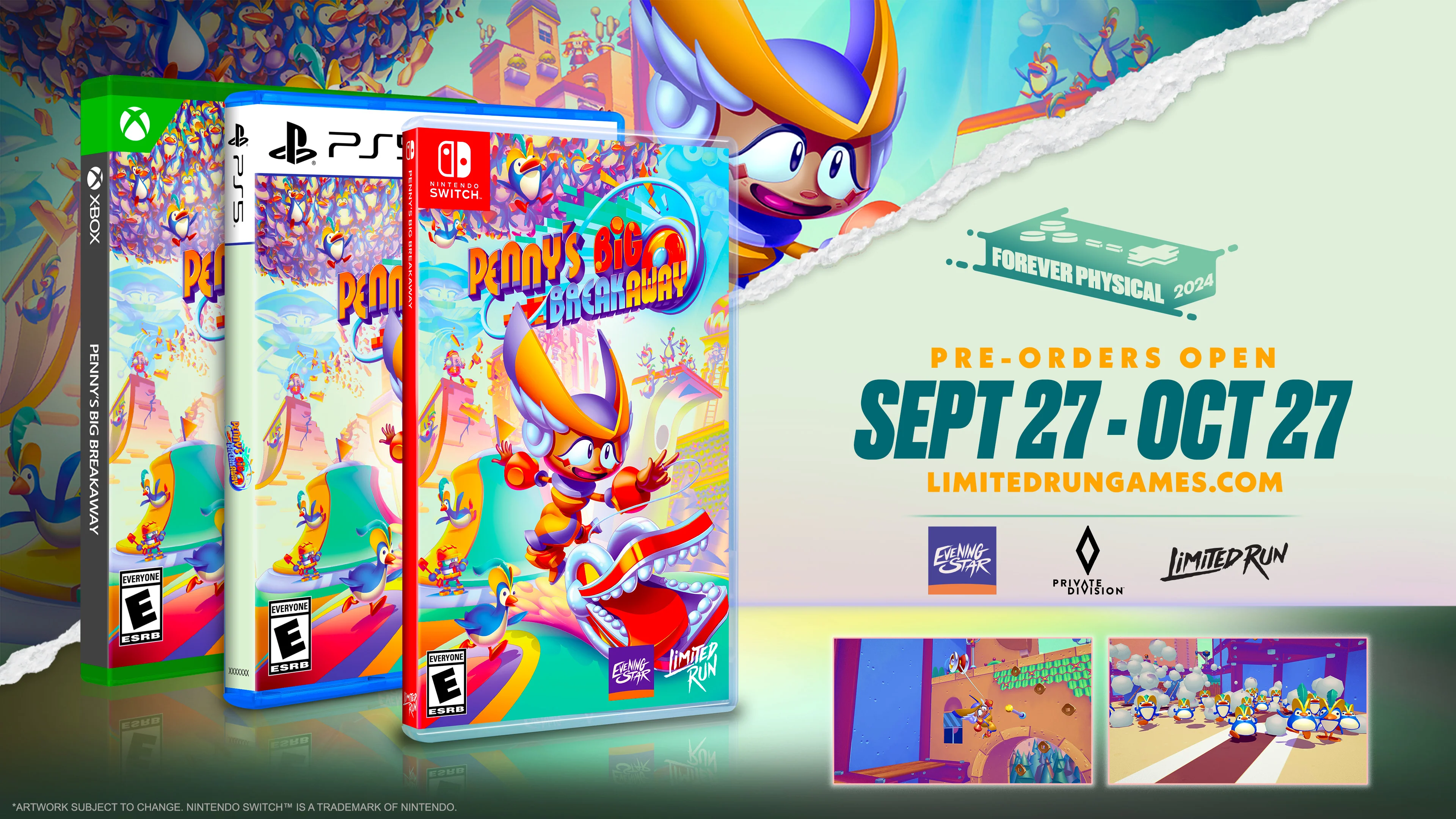 Penny’s Big Breakaway Standard Edition (Switch, PS5, Xbox Series X) - Image 2