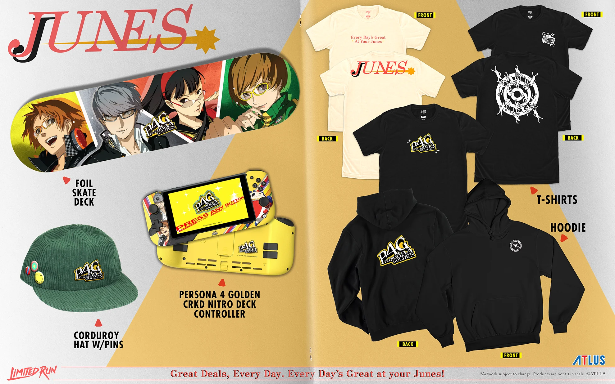 Persona 4 Golden Foil Skate Deck - Image 3