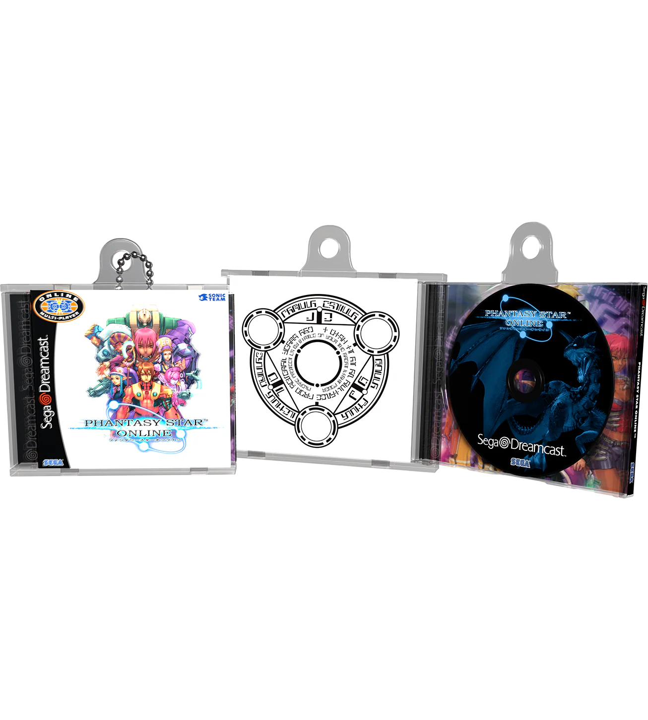 Phantasy Star Online Game Case Keychain - Image 2